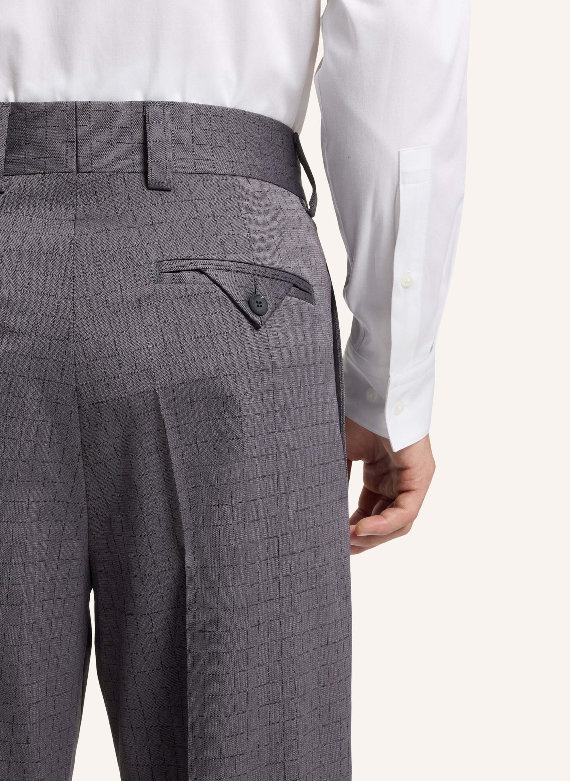 Thumbnail - Hugo Business Hose flips251x grau