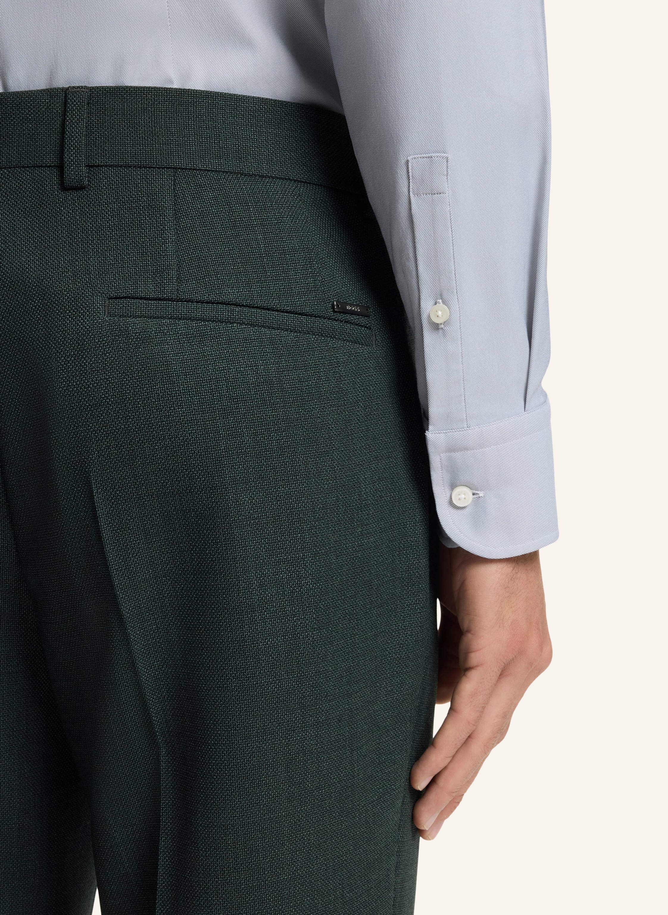 Thumbnail - Boss Business Hose H-Genius-253 Slim Fit gruen