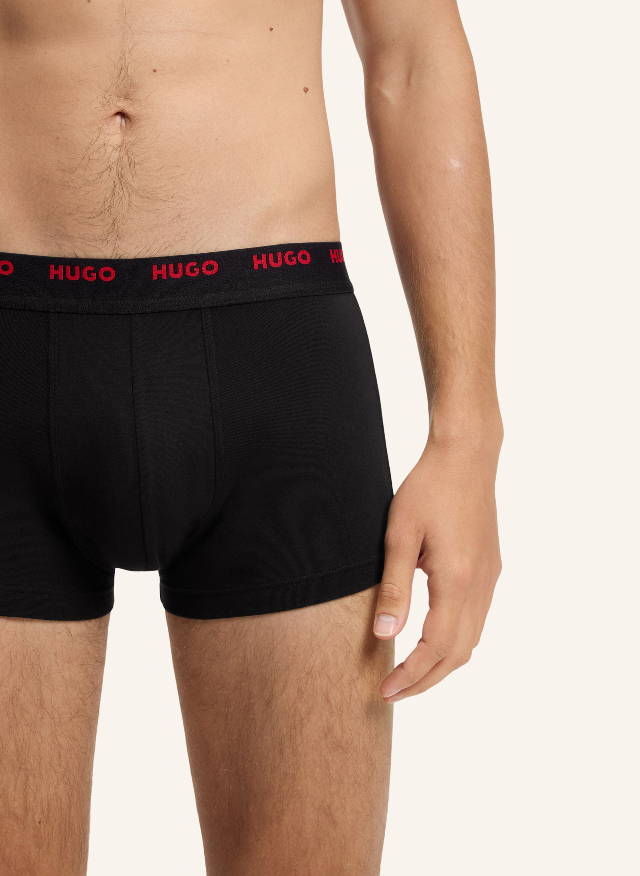 Thumbnail - Hugo Boxershort Trunk Five Pack grau