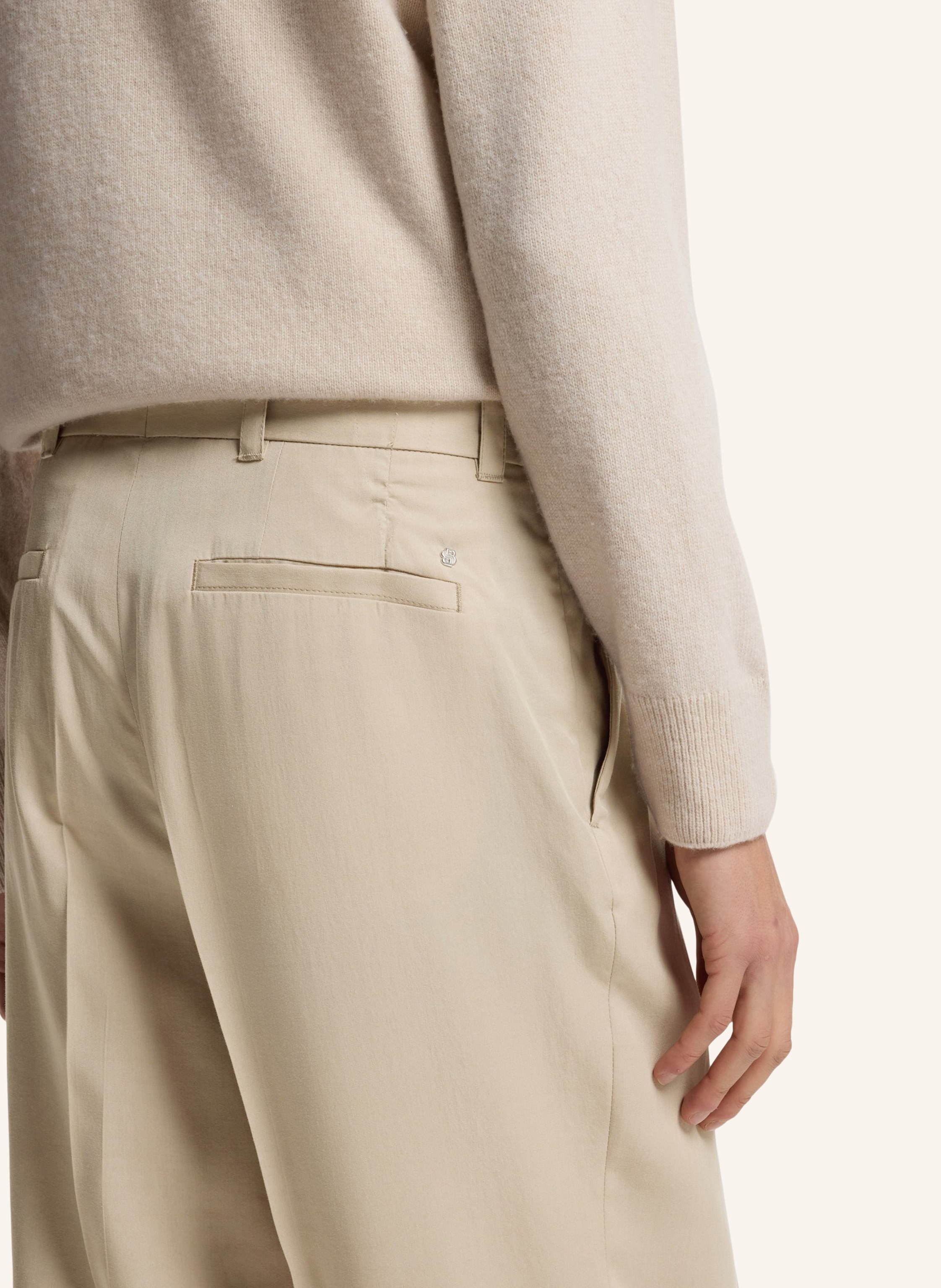 Thumbnail - Boss Business Hose C-Pat-Bb-Dpl-262 Oversize Fit beige