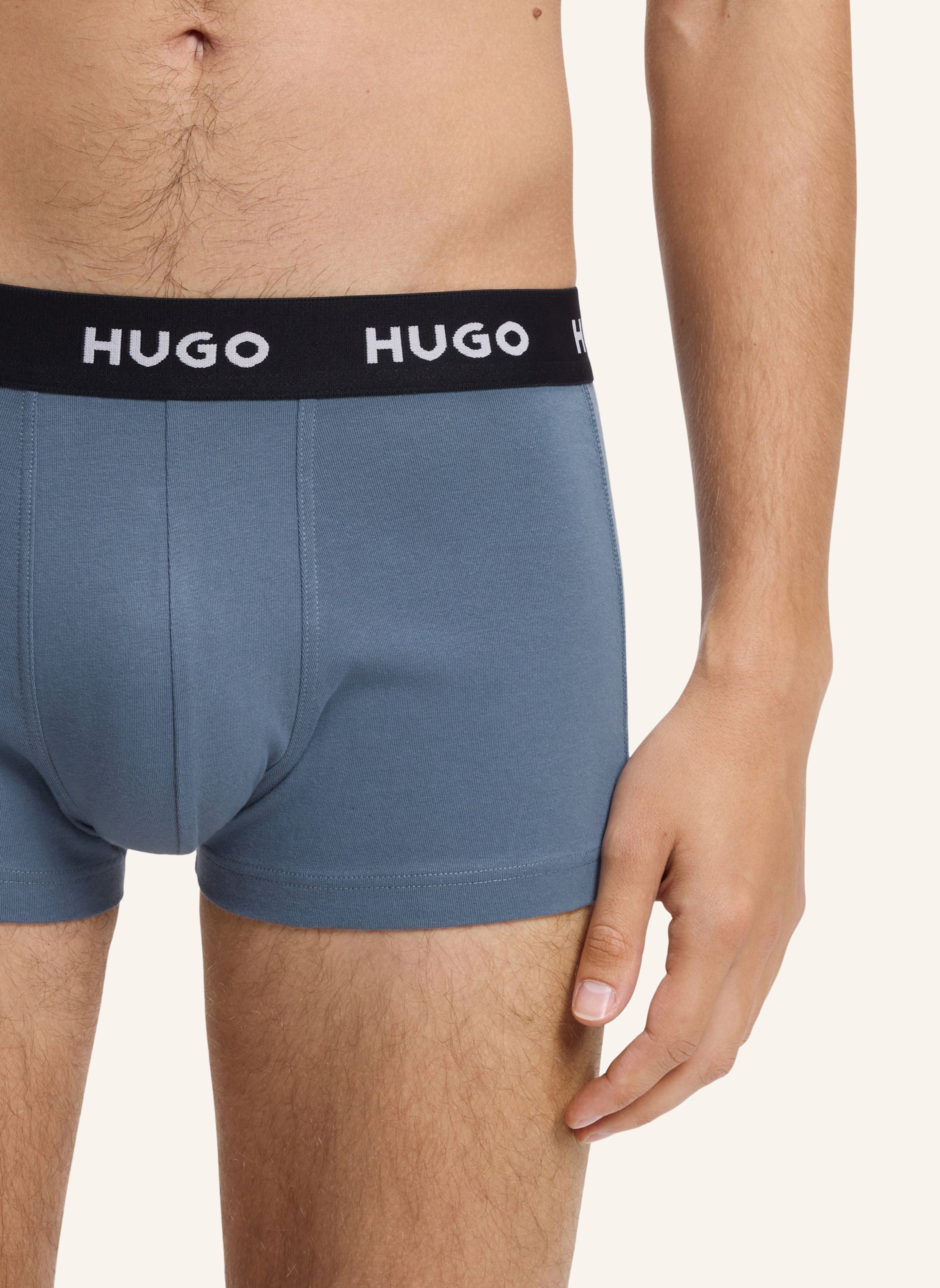 Thumbnail - Hugo Boxershort Trunk Triplet Pack gruen