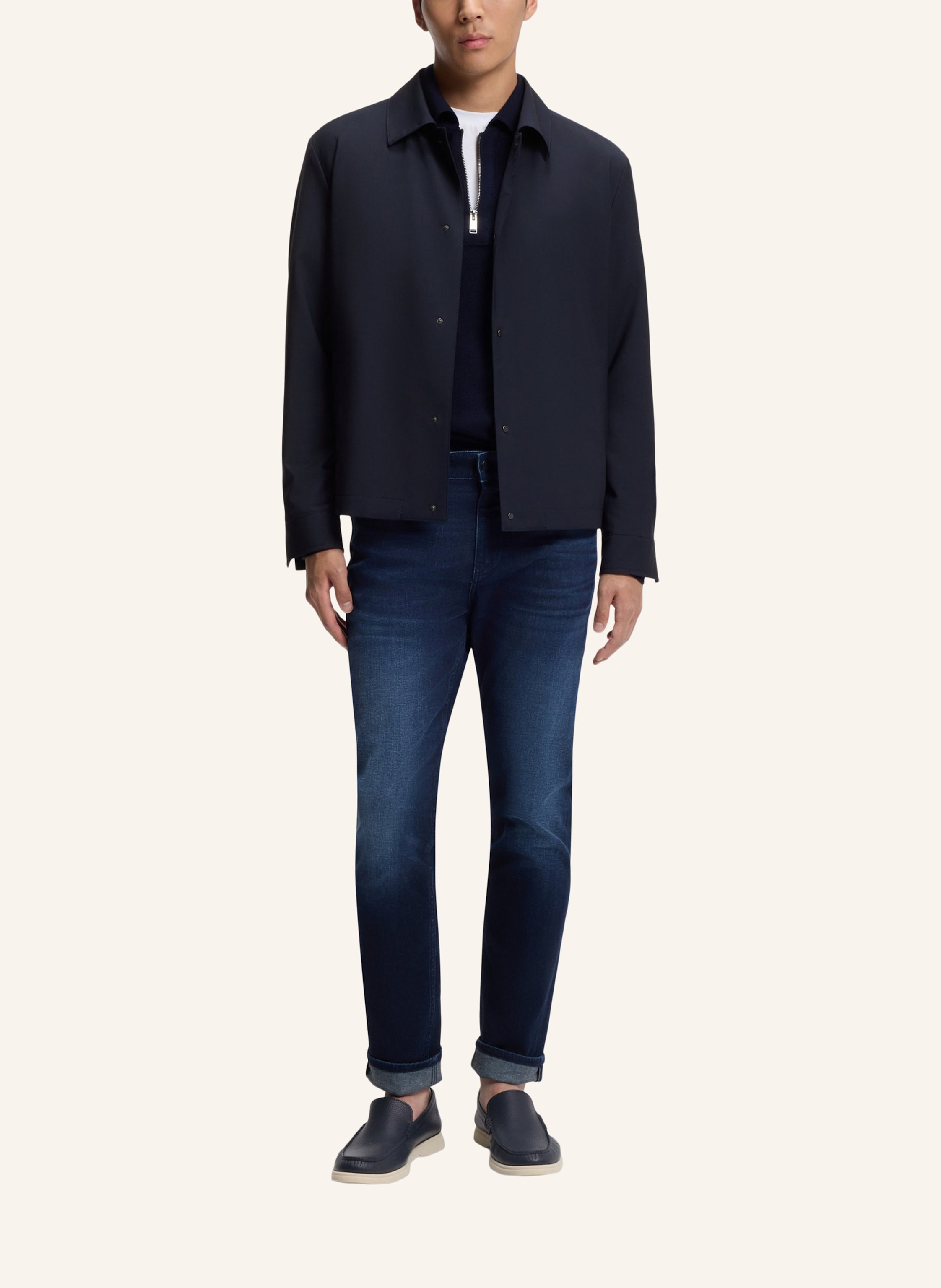 Thumbnail - Boss Blazer P-Carper-Coach-wg261 Relaxed Fit blau