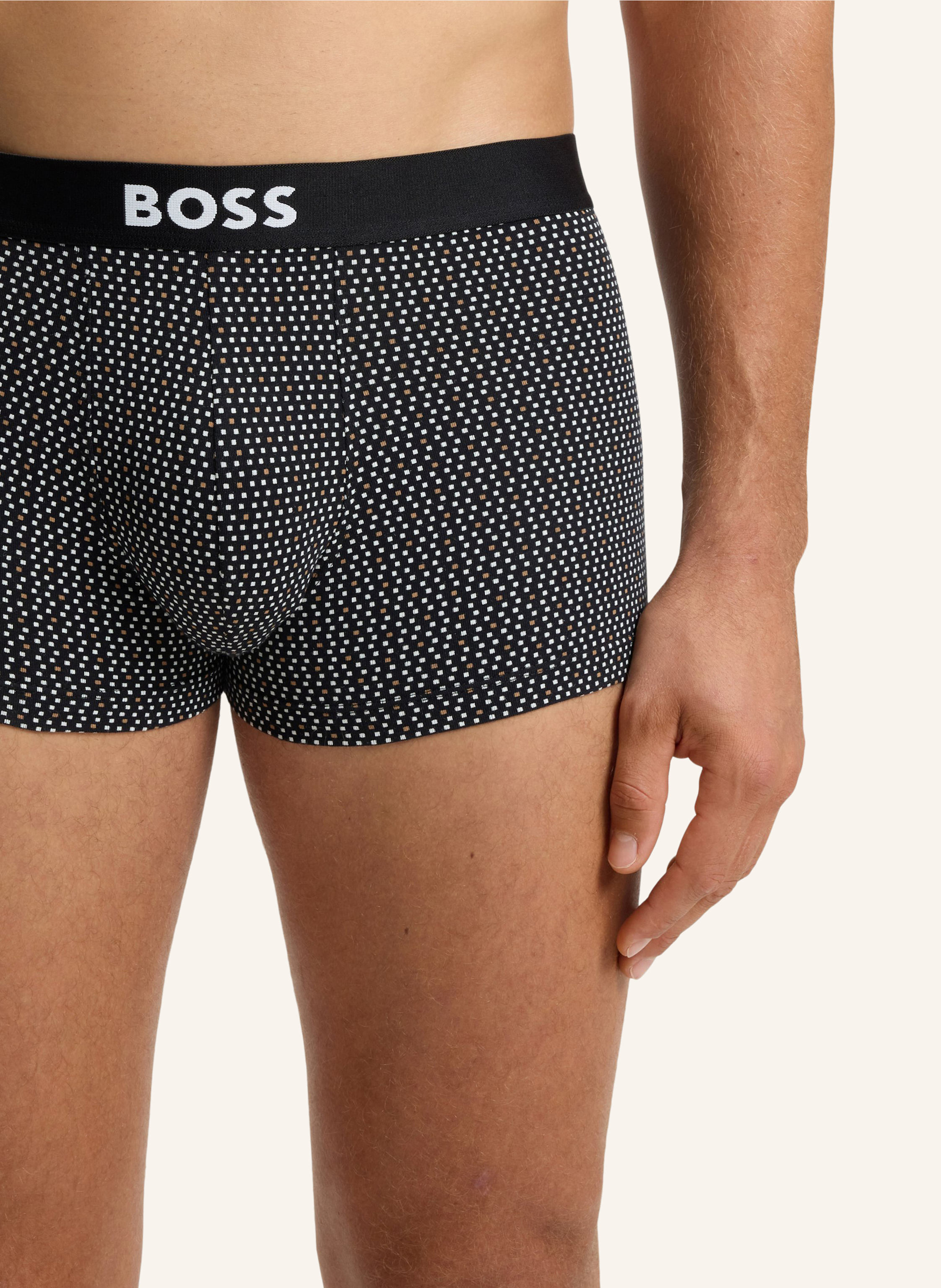 Thumbnail - Boss Boxershort Trunk 3p Boss One D beige