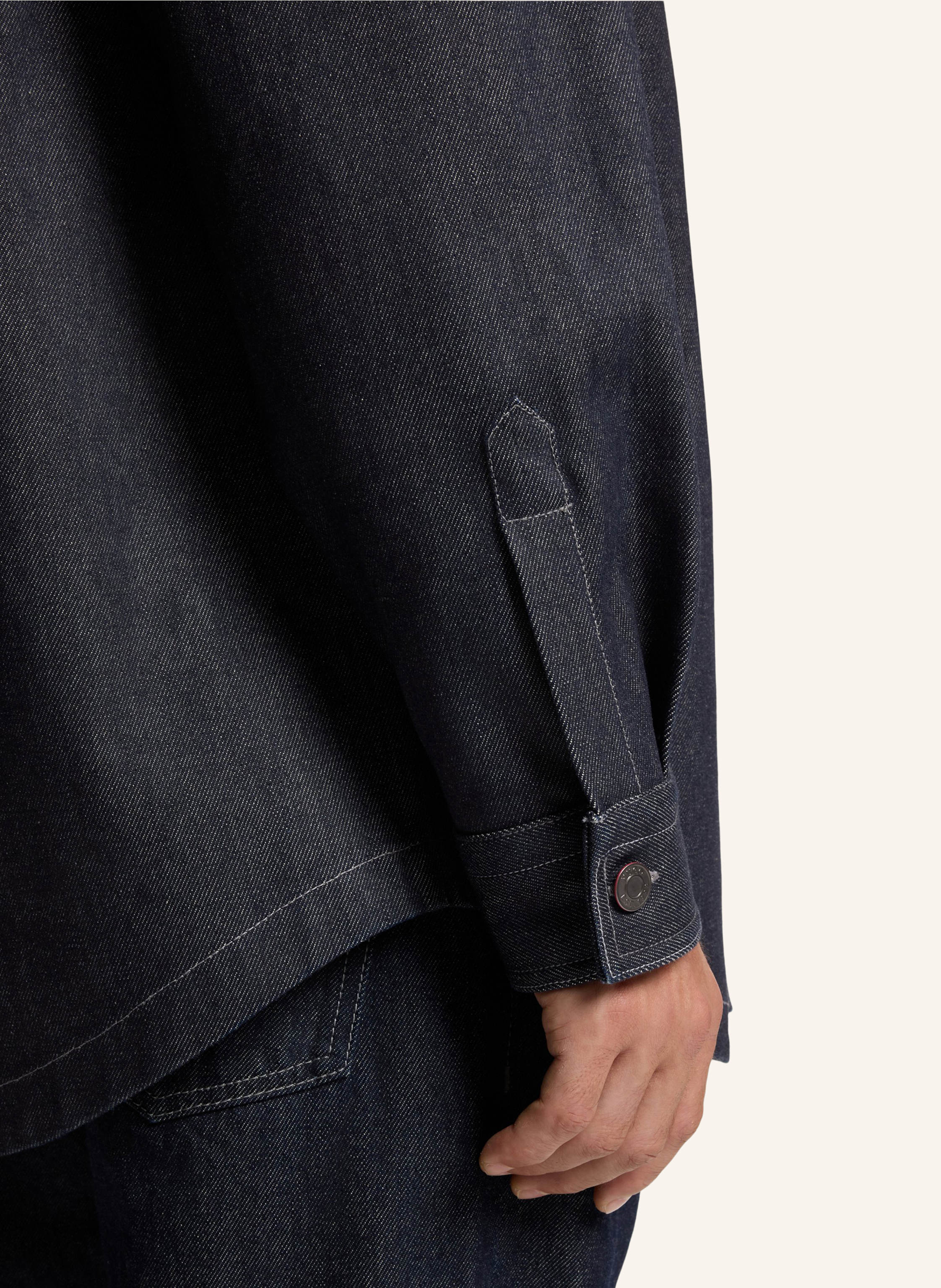 Thumbnail - Hugo Business Hemd Emikol Oversize Fit blau