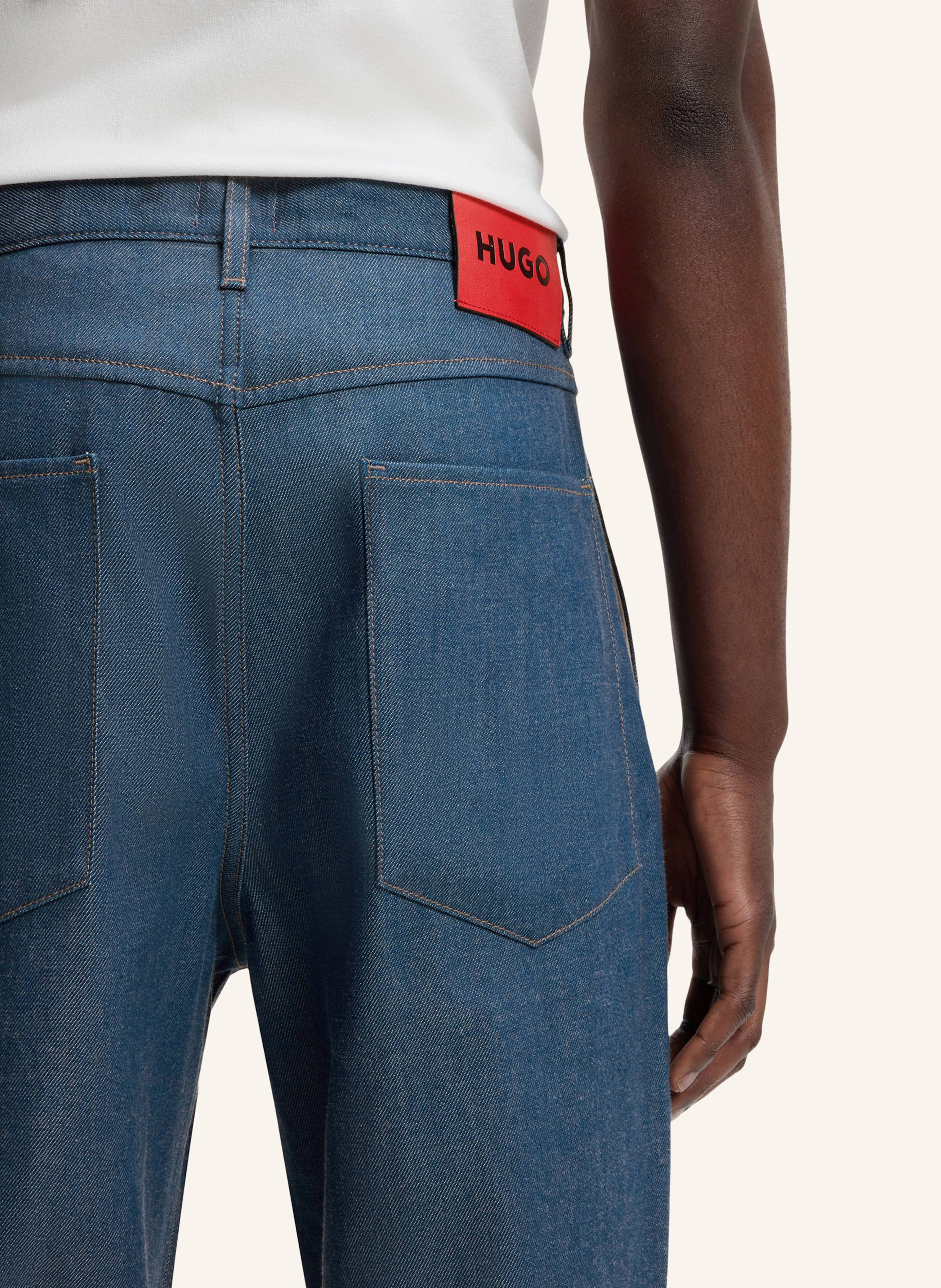 Thumbnail - Hugo Jeans Hugo 245/1 Relaxed Fit blau