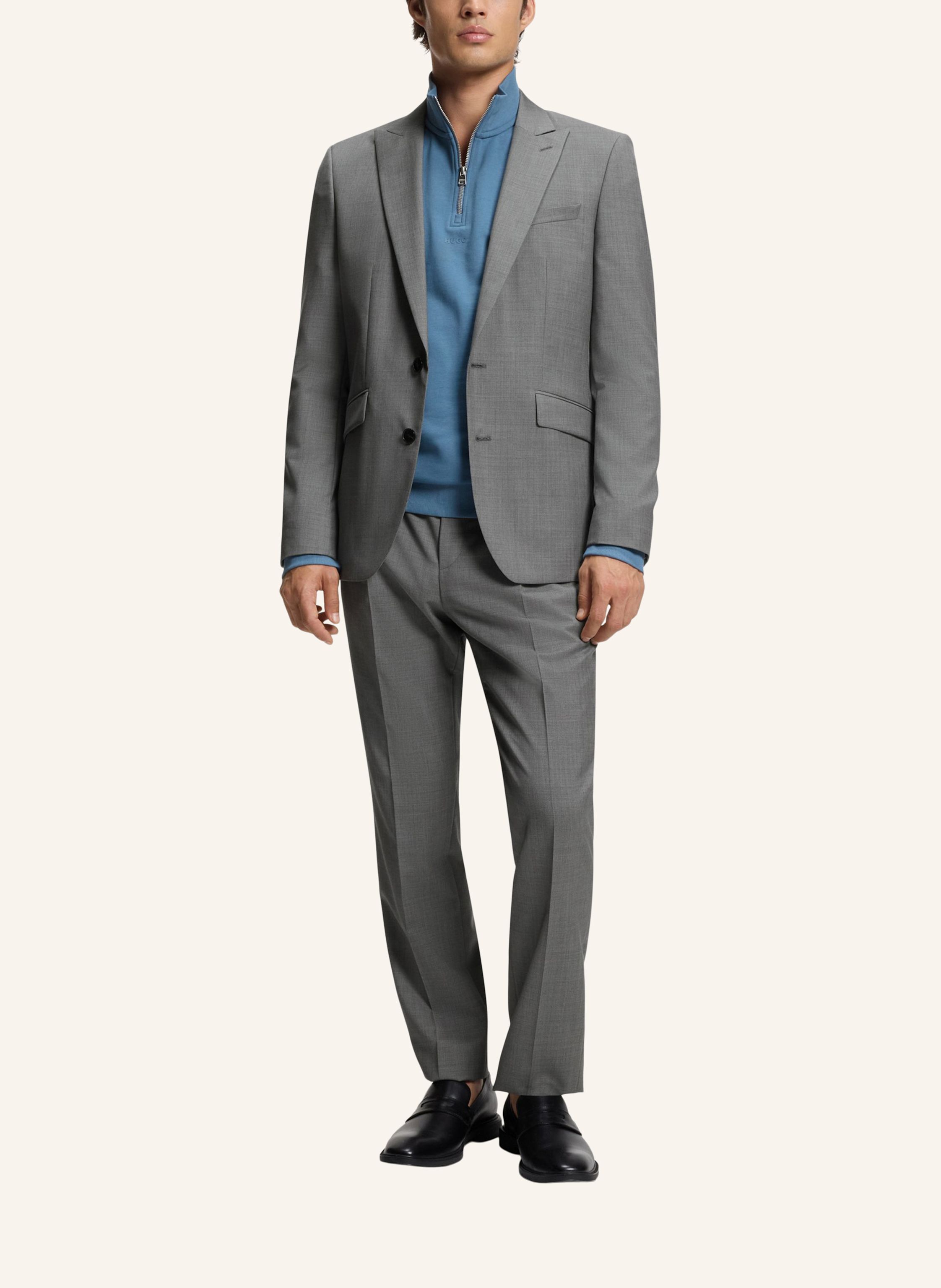 Thumbnail - Hugo Business Hose Hesten261F1X Extra-Slim Fit grau