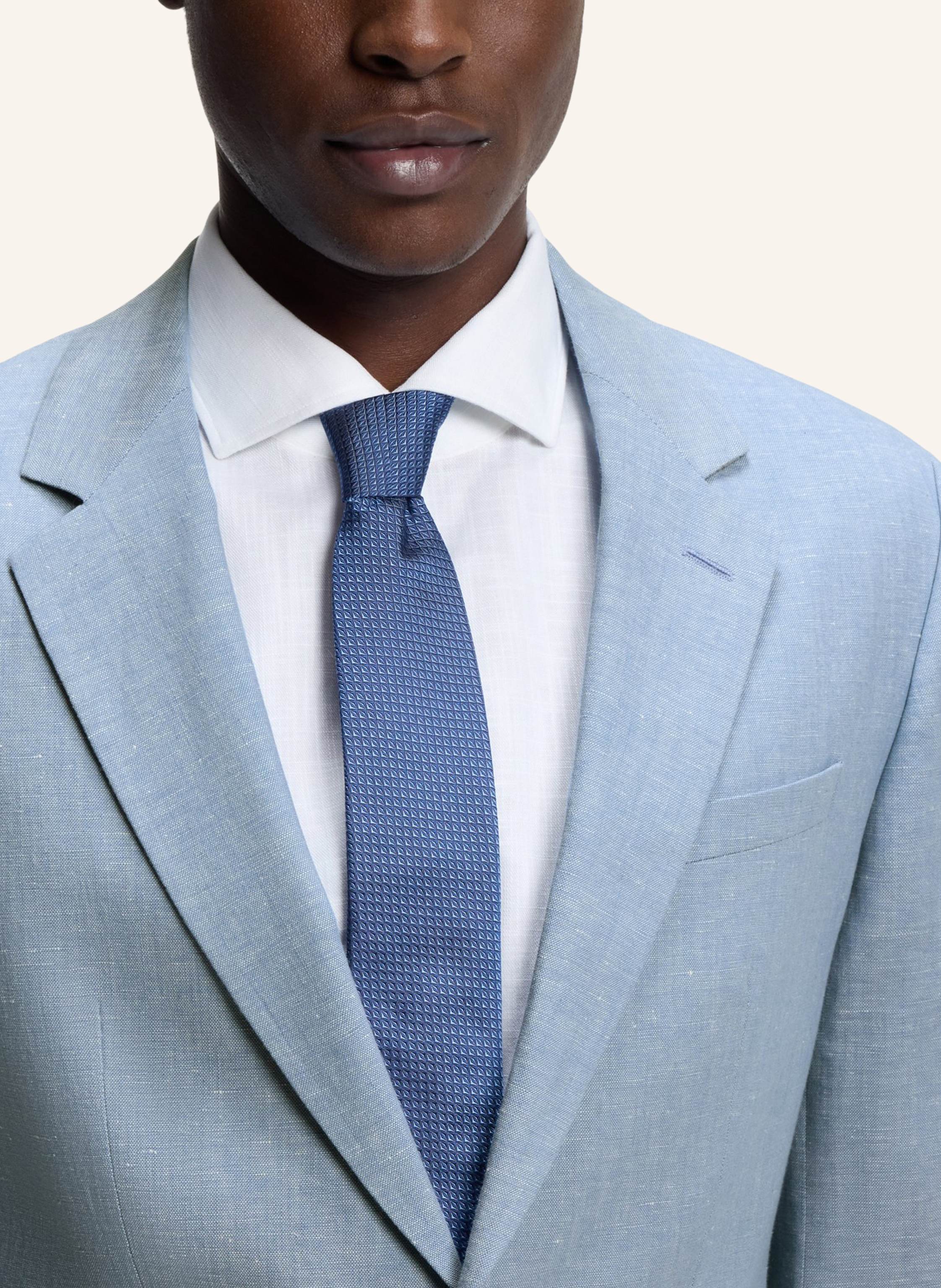 Thumbnail - Hugo Business Anzug Henry-getlin253x Slim Fit blau