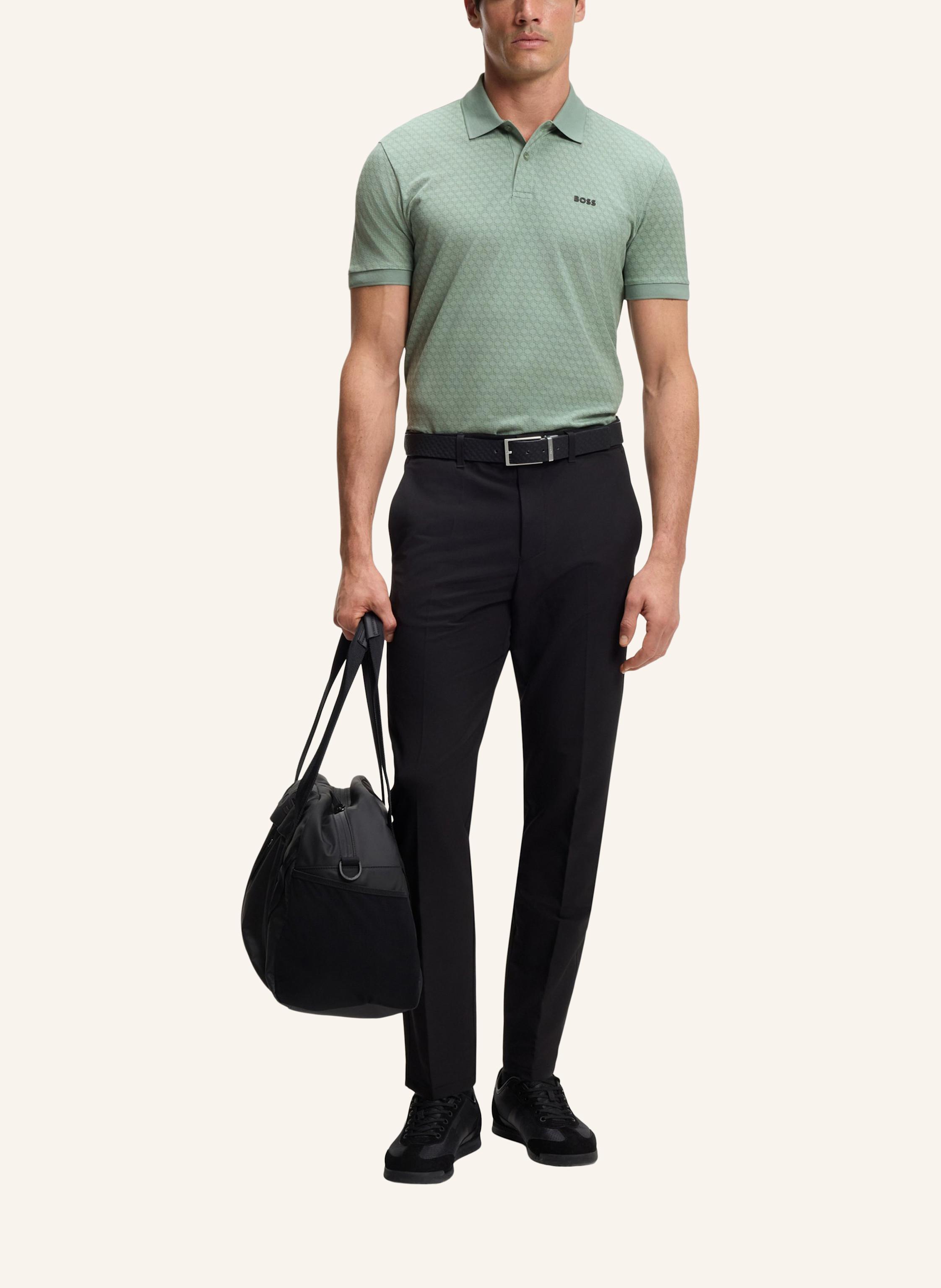 Thumbnail - Boss Poloshirt Pl_Goc Chip Pattern Regular Fit gruen