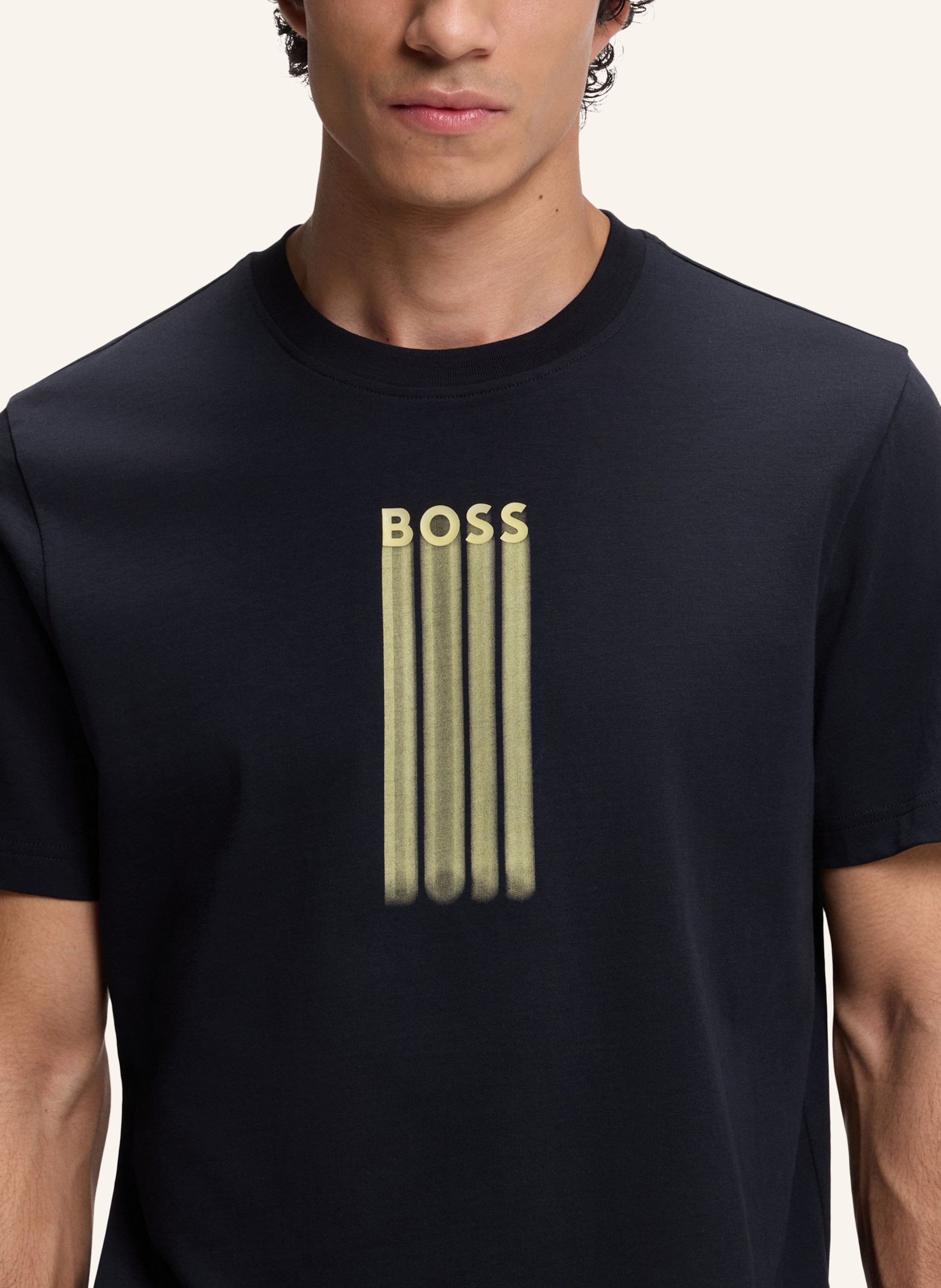Thumbnail - Boss T-Shirt Te_Bass Regular Fit blau
