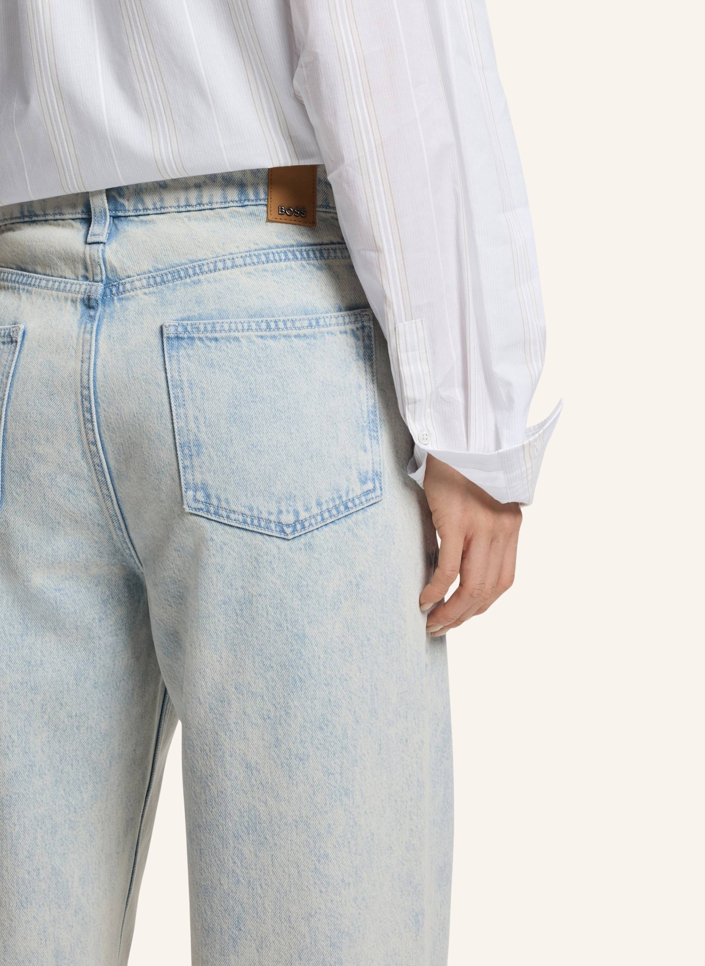 Thumbnail - Boss Jeans Crossroad-Bf 0.2 Boyfriend Fit blau