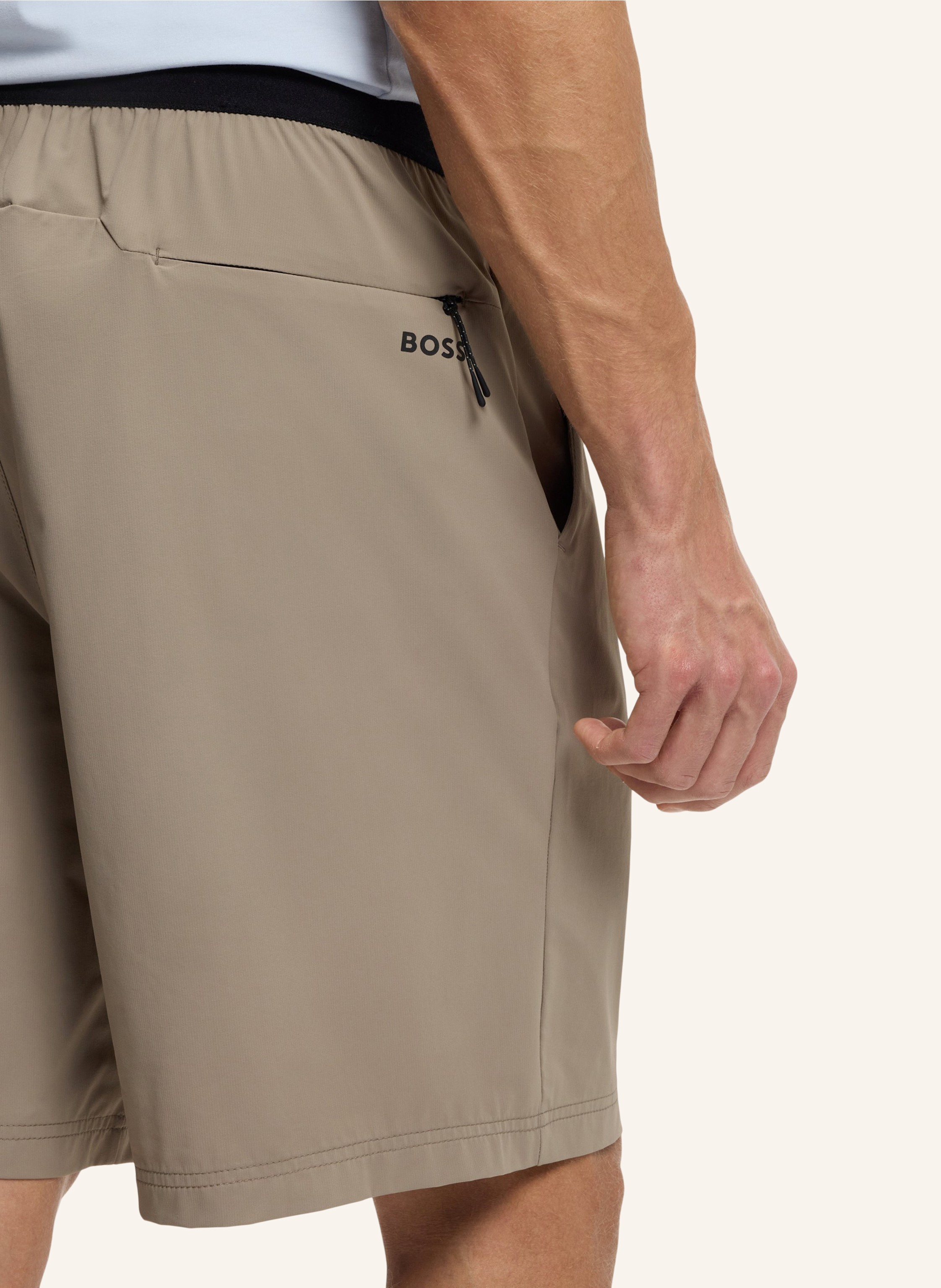 Thumbnail - Boss Short Sh_Terrace Relaxed Fit gruen