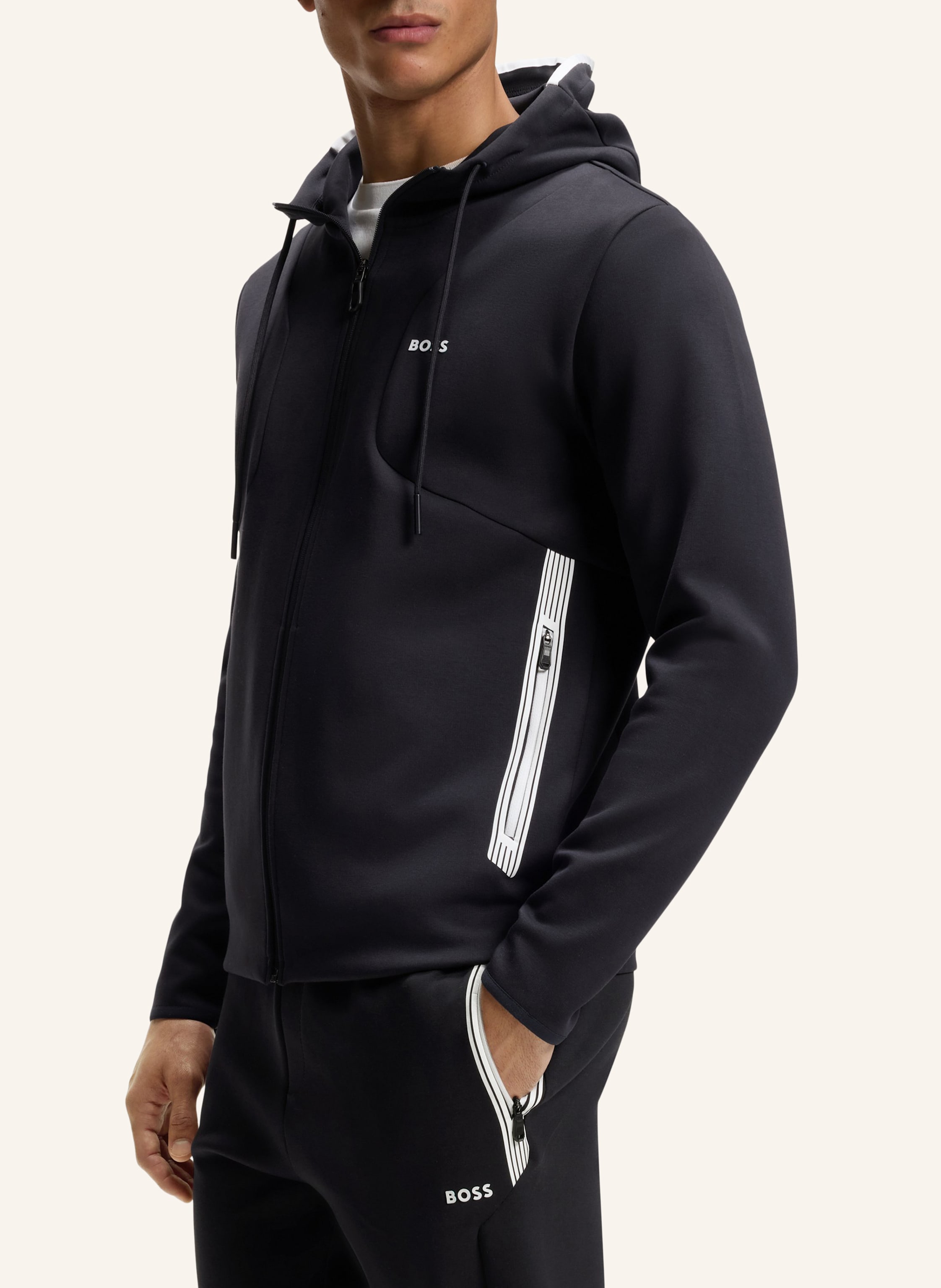 Thumbnail - Boss Sweatshirt Saggy 1_In Regular Fit blau