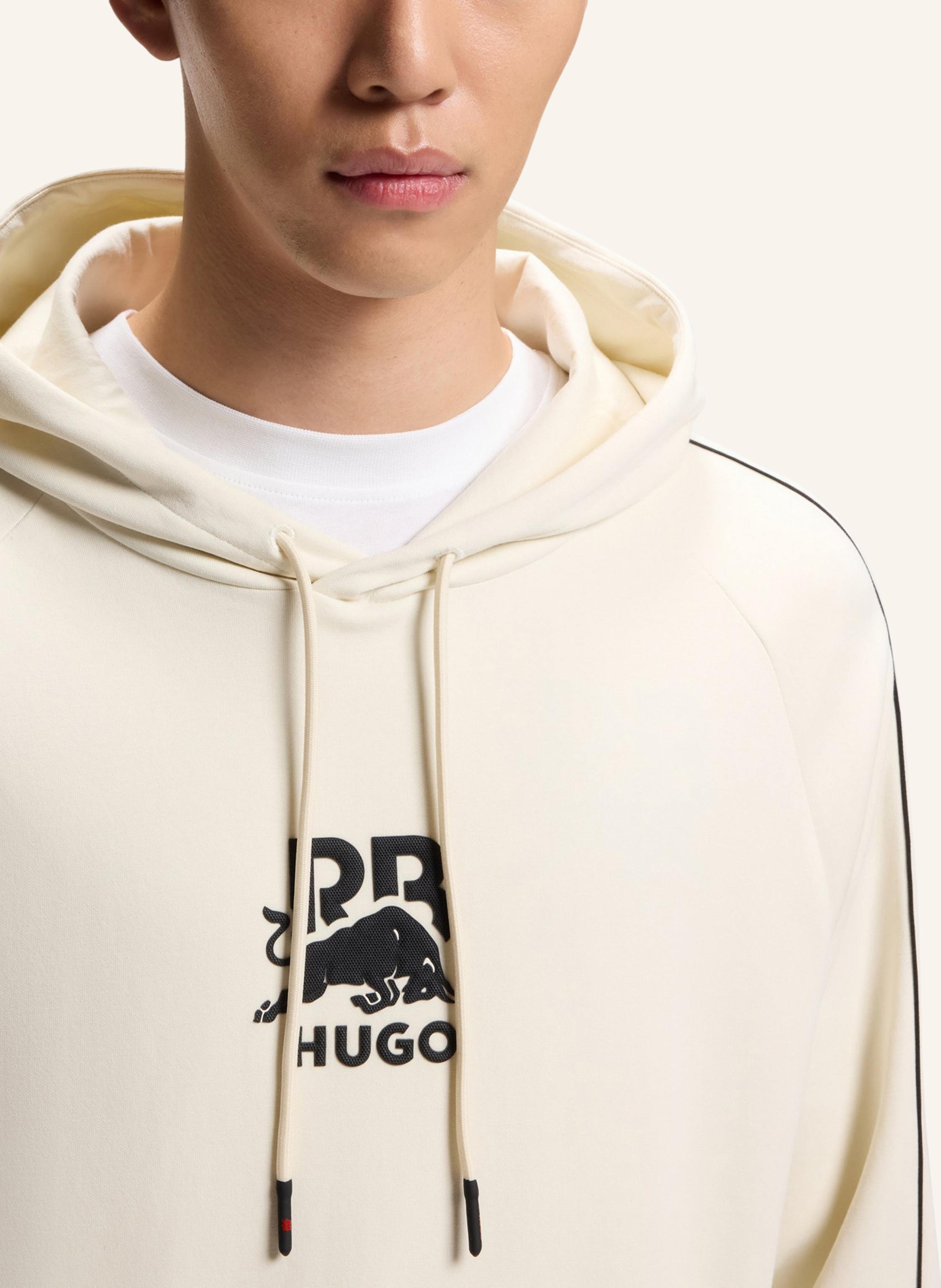 Thumbnail - Hugo Sweatshirt Dofrentis_Rb Relaxed Fit beige
