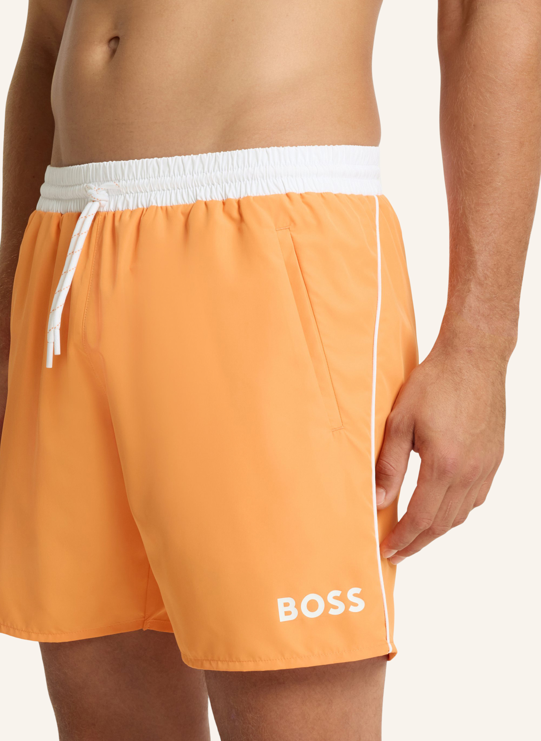 Thumbnail - Boss Badeshorts Starfish orange