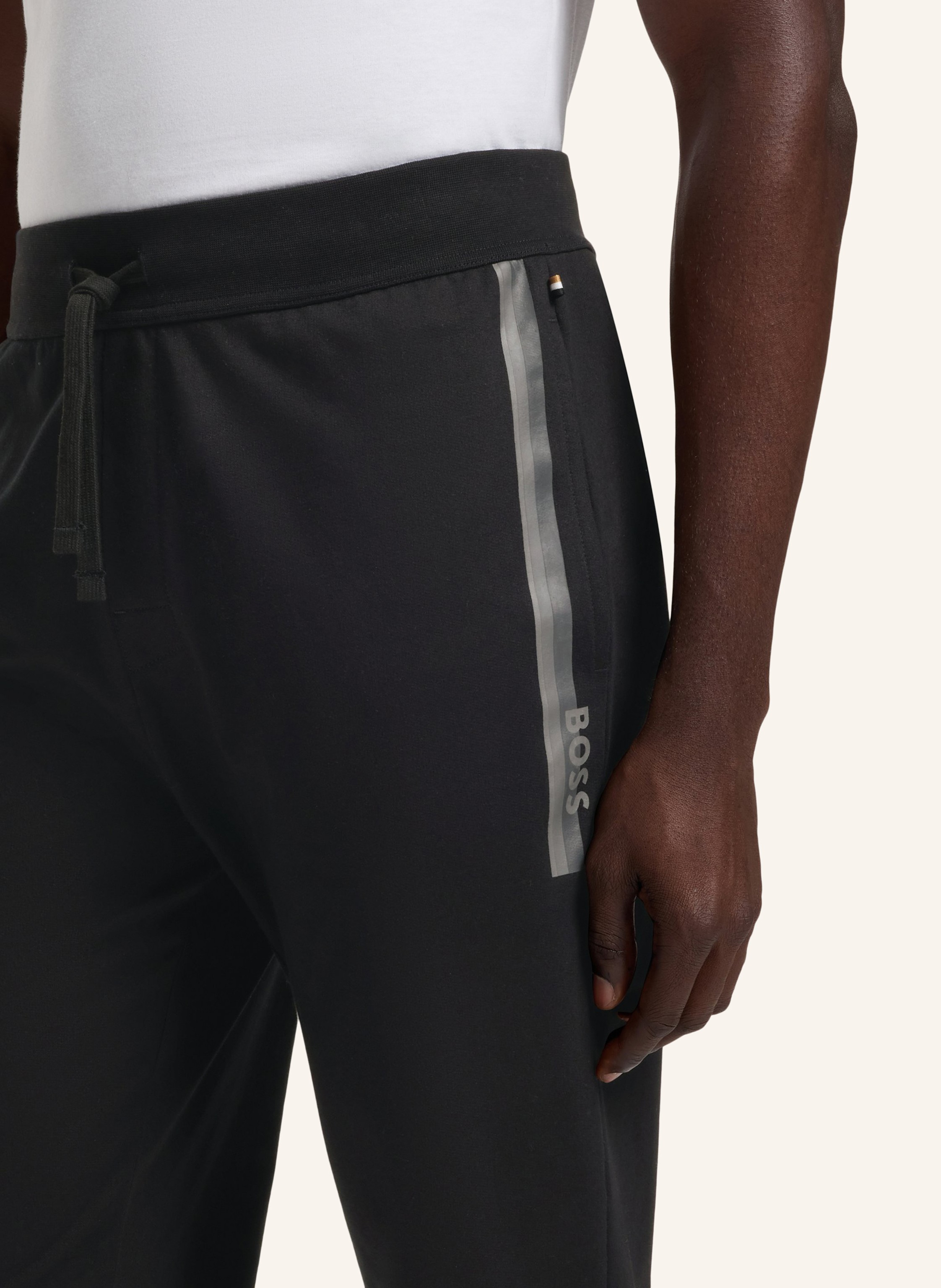 Thumbnail - Boss Loungewear Unterteil Authentic Pants schwarz