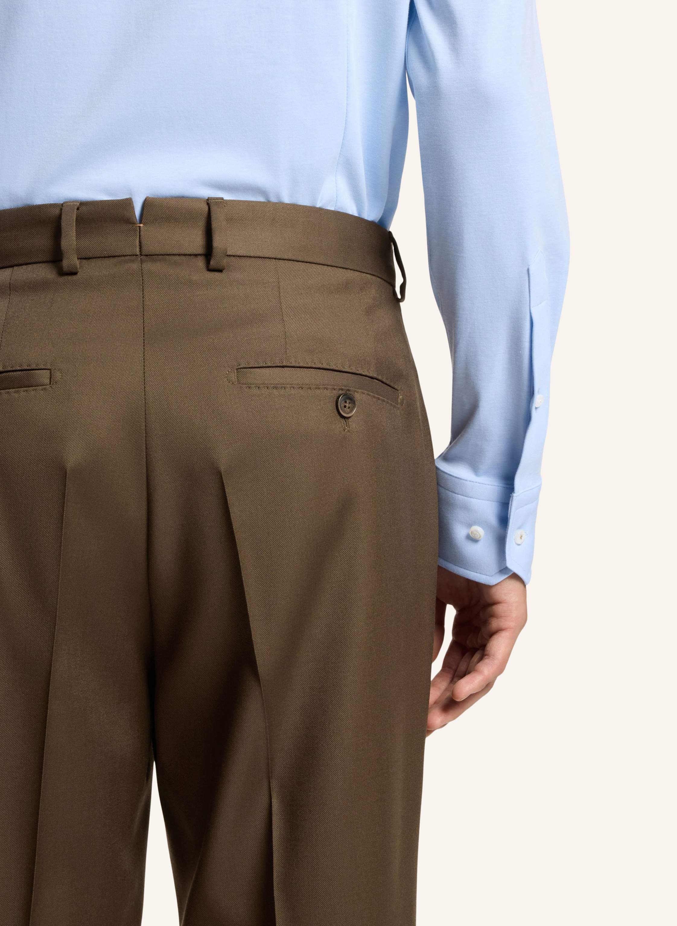 Thumbnail - Boss Business Hose L-Laver-261 Regular Fit gruen