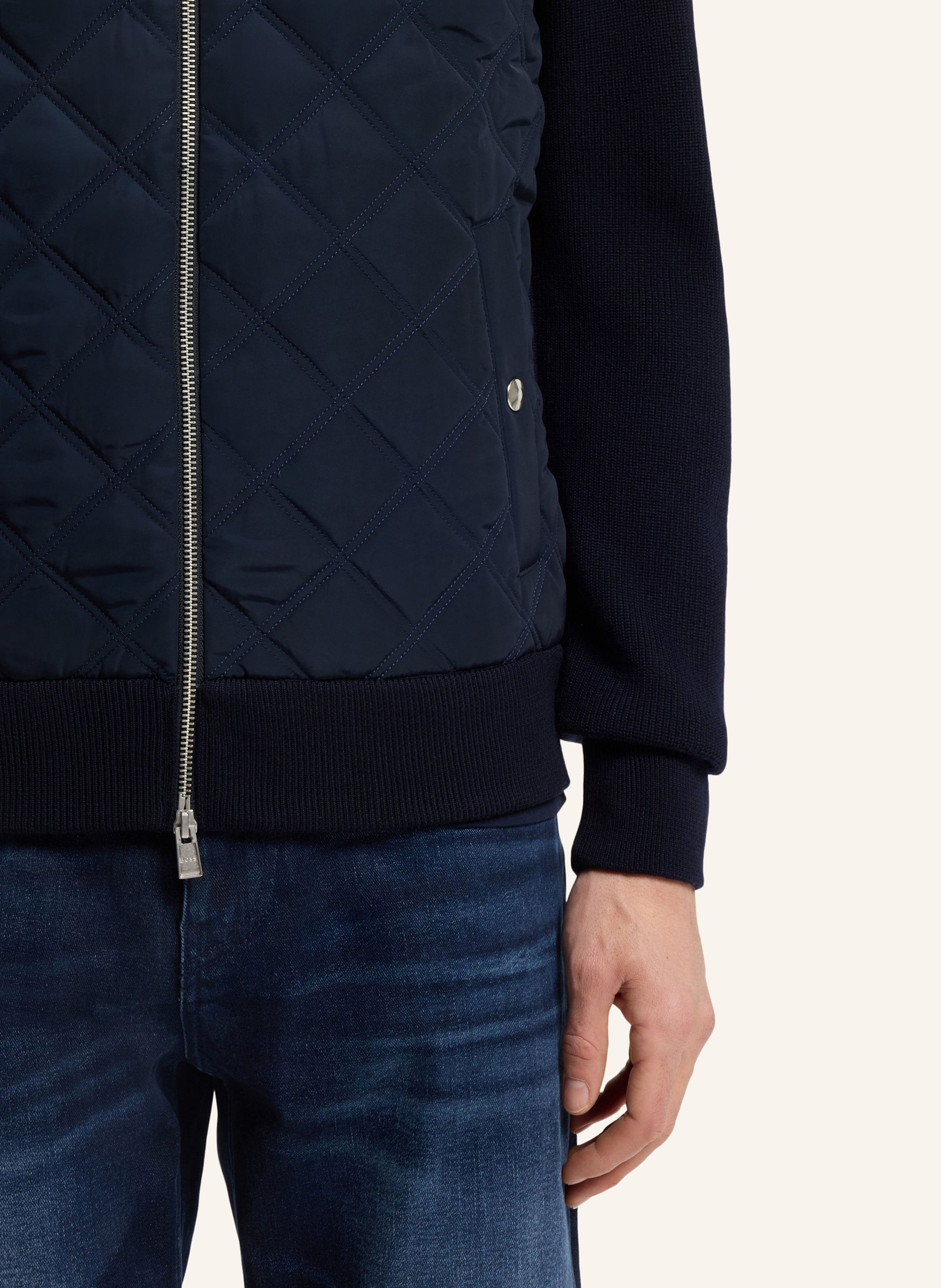 Thumbnail - Boss Casual Jacke C-Ubon Regular Fit blau