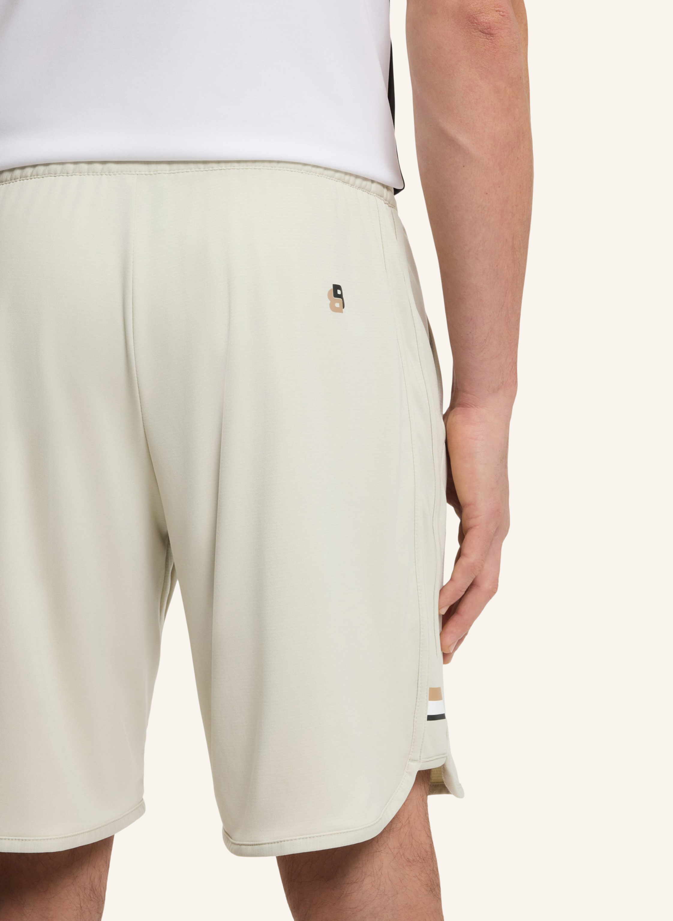 Thumbnail - Boss Short Sh_Toc Spin 9 Inch Regular Fit beige