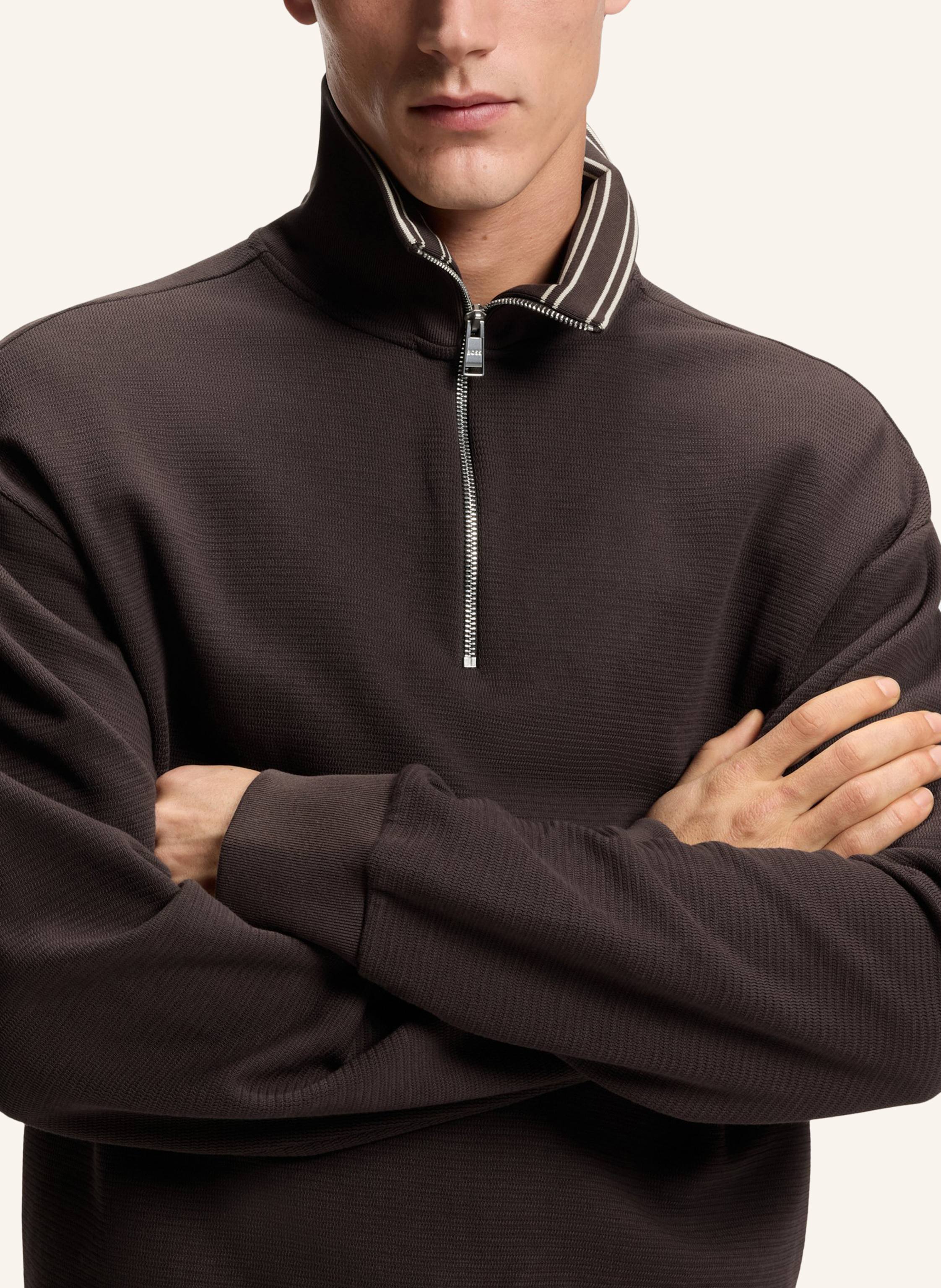 Thumbnail - Boss Sweatshirt C-Seidler 47 Regular Fit braun