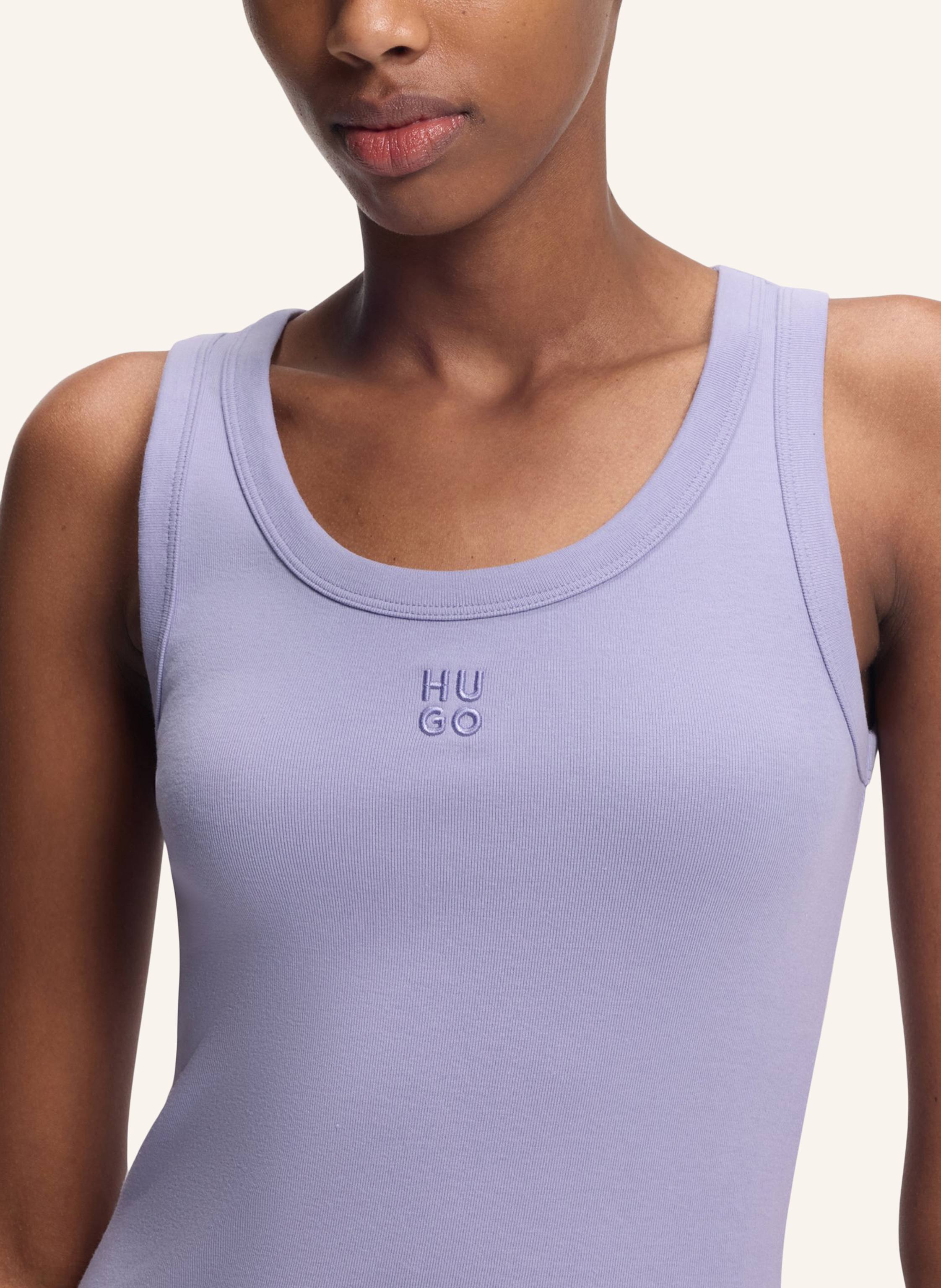 Thumbnail - Hugo Casual Top Datamia Slim Fit lila