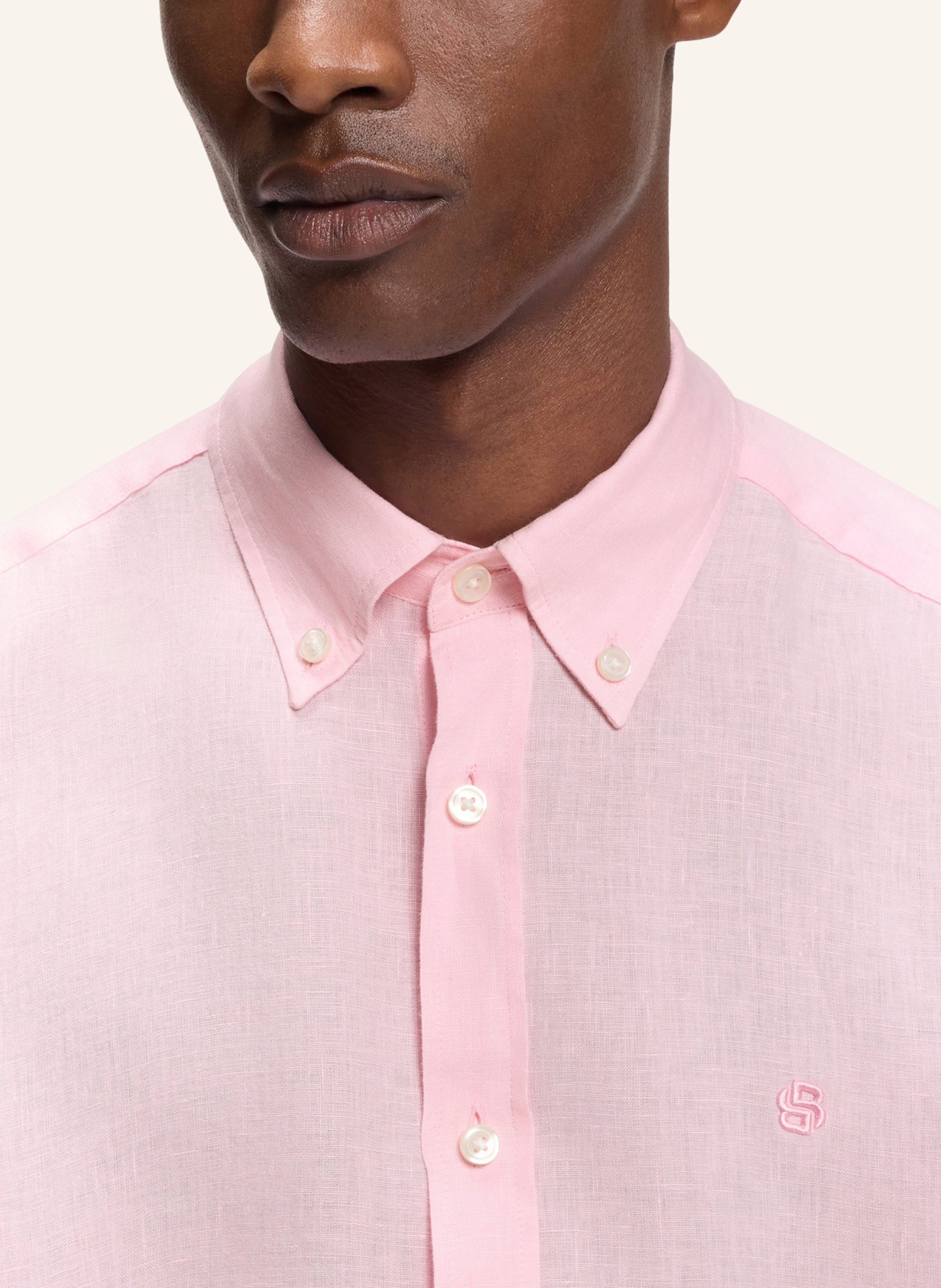 Thumbnail - Boss Casual Hemd H-Liam-Bd-E-c1-261 Regular Fit rosa