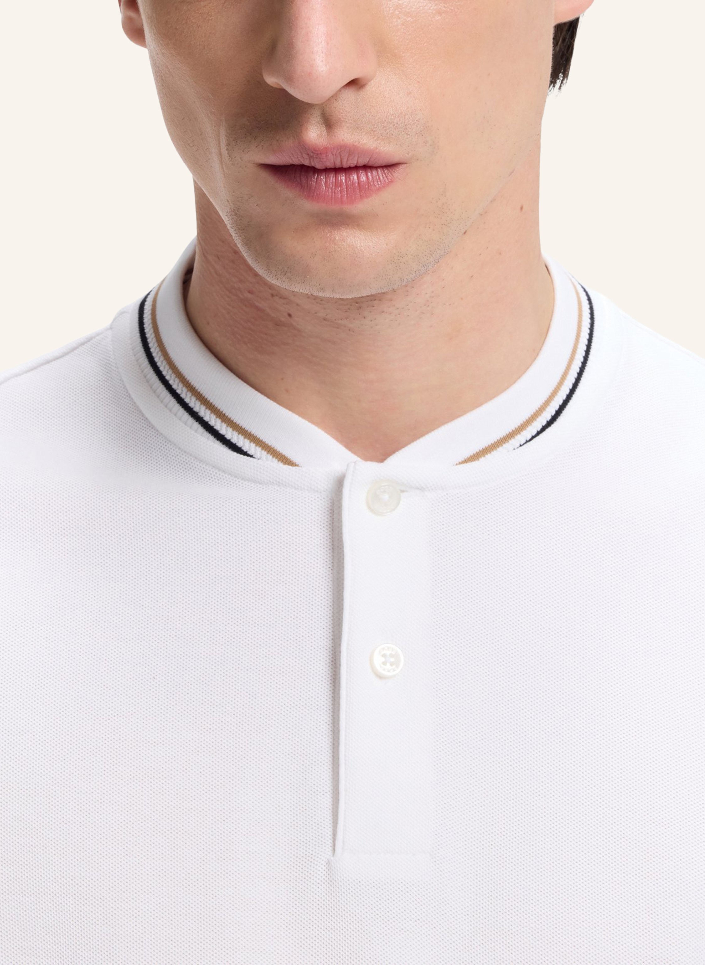 Thumbnail - Boss Poloshirt C-Pratt 40 Regular Fit weiss