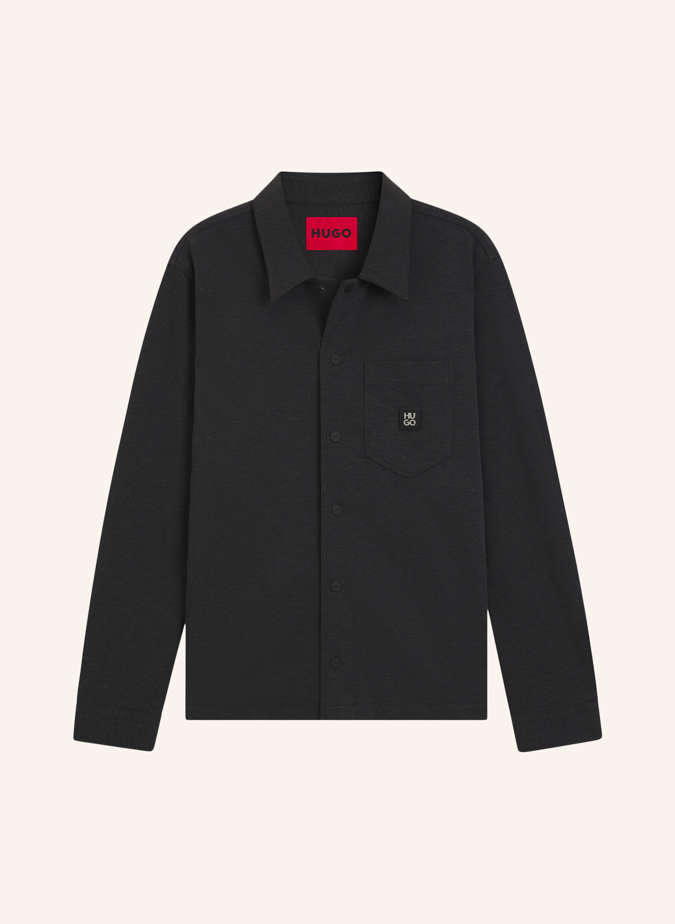 Hugo Hugo Business Hemd Enaso Oversize Fit grau in GRAU