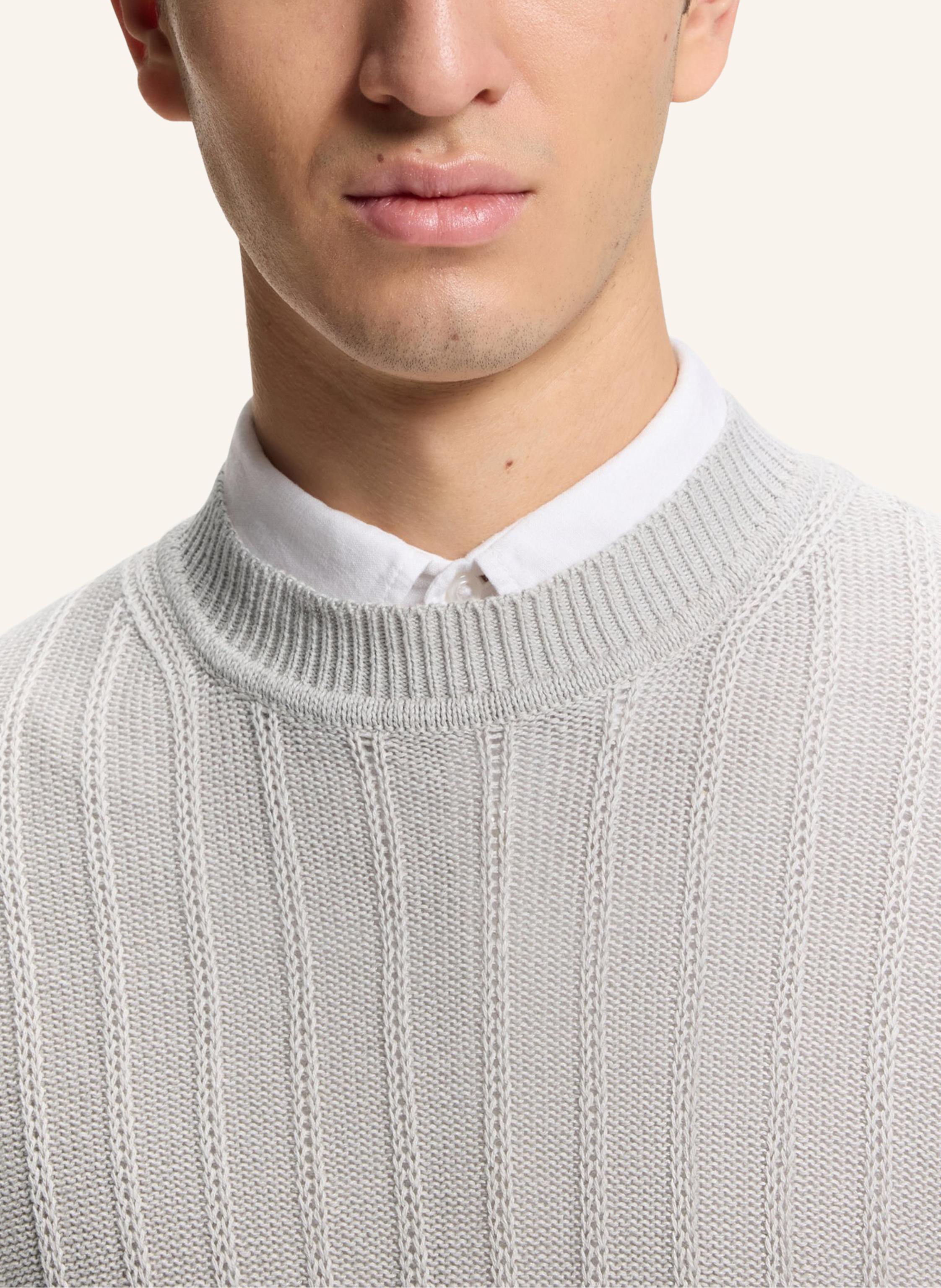 Thumbnail - Boss Pullover Kawaii Relaxed Fit grau