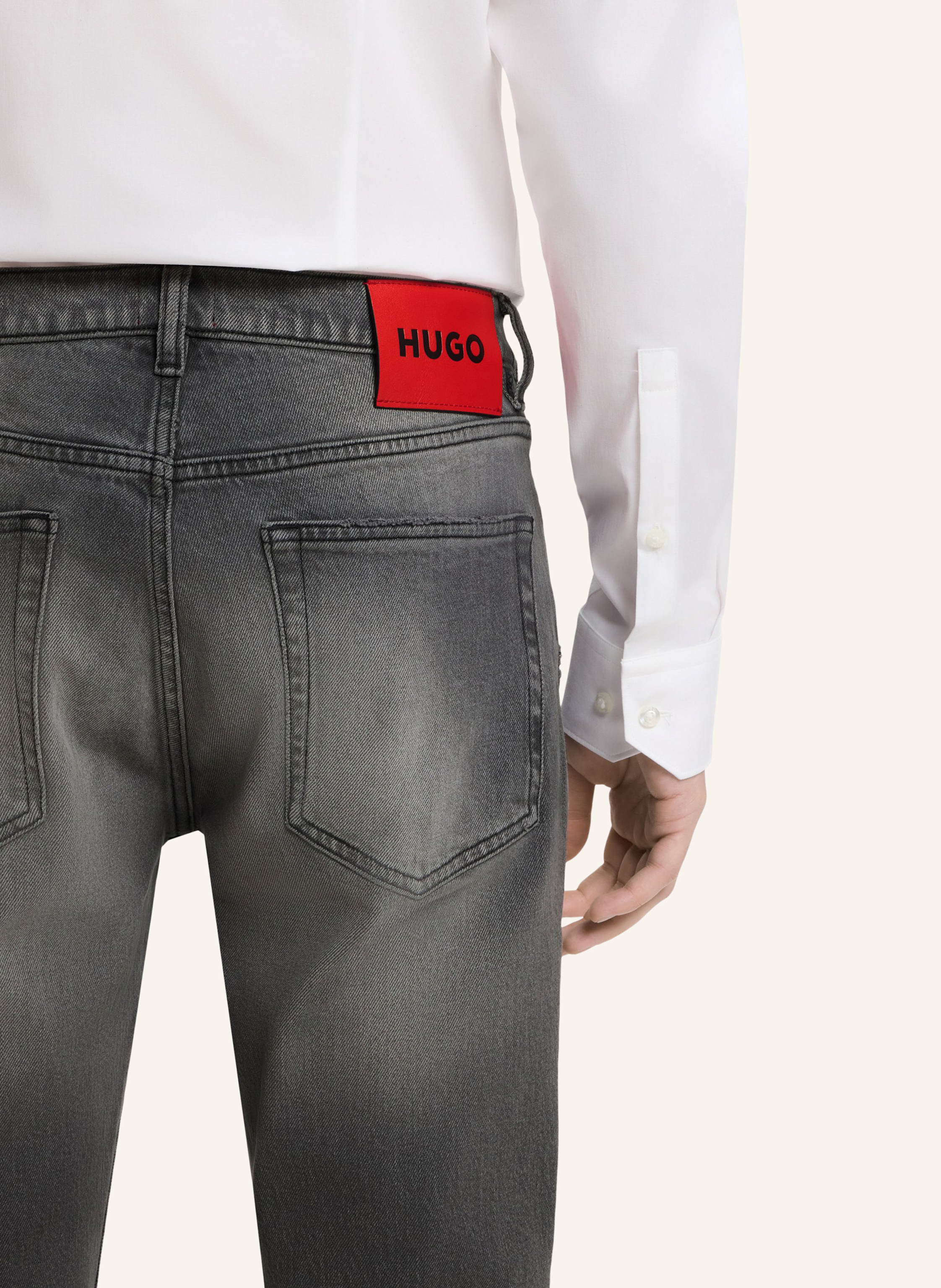 Thumbnail - Hugo Jeans Hugo 734 Extra-Slim Fit grau