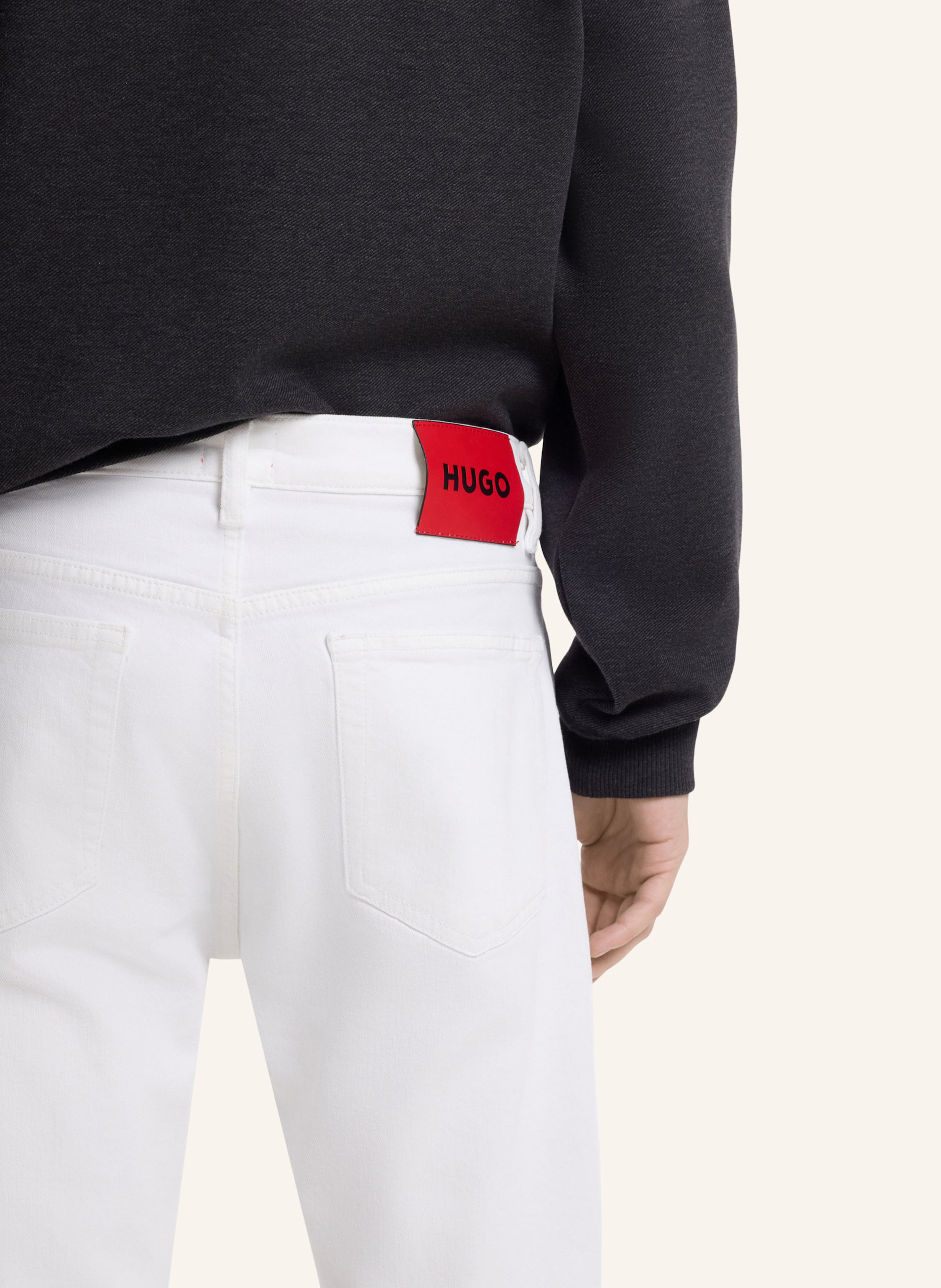 Thumbnail - Hugo Jeans Hugo 708 Slim Fit weiss