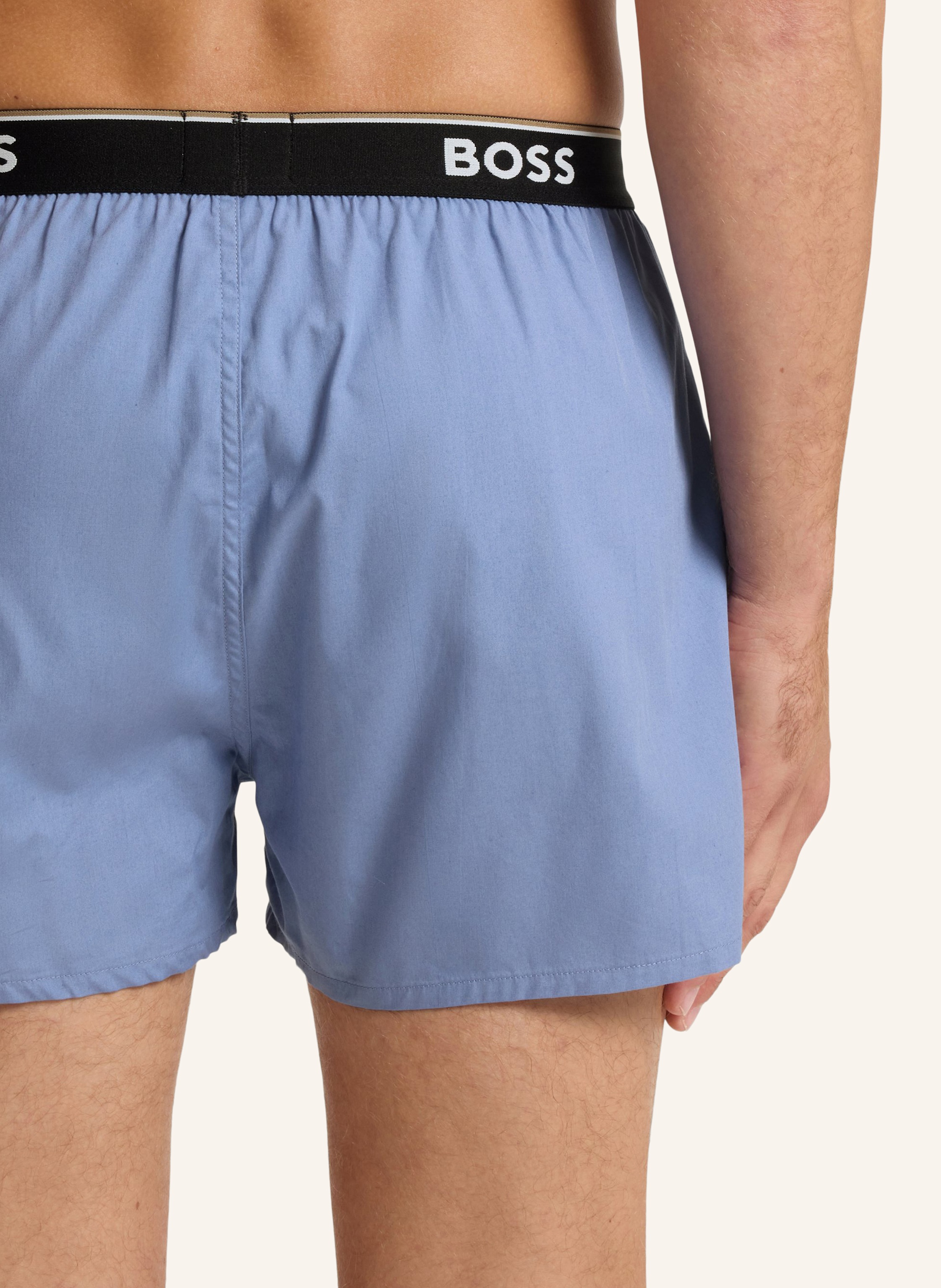 Thumbnail - Boss Pyjamas Unterteil 2p Boxer Shorts Ew blau