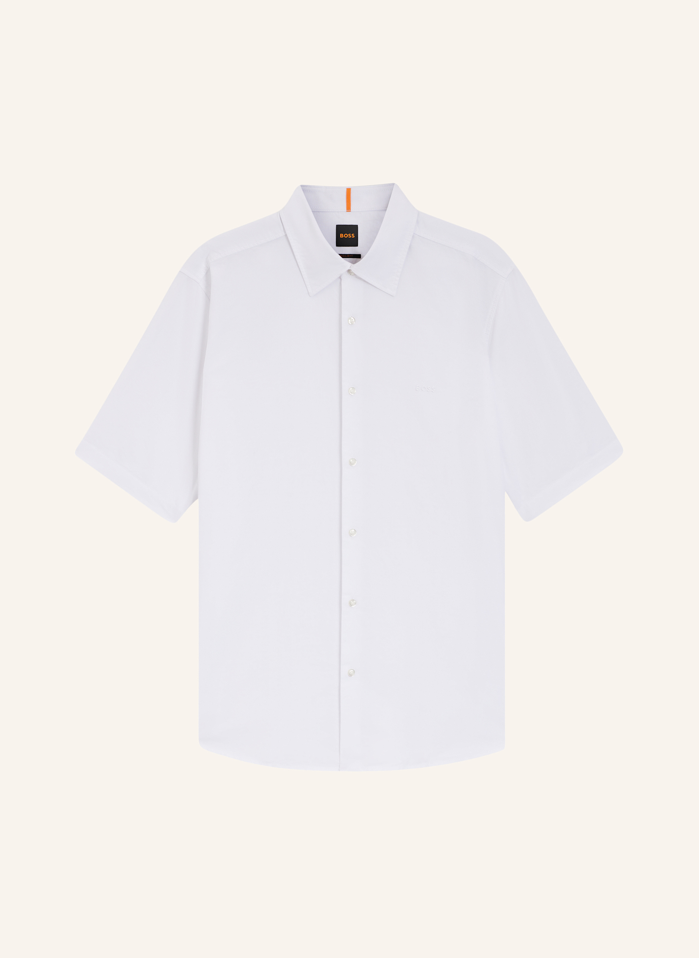 Boss Boss Casual Hemd Rash_2_M Regular Fit weiss in WEISS