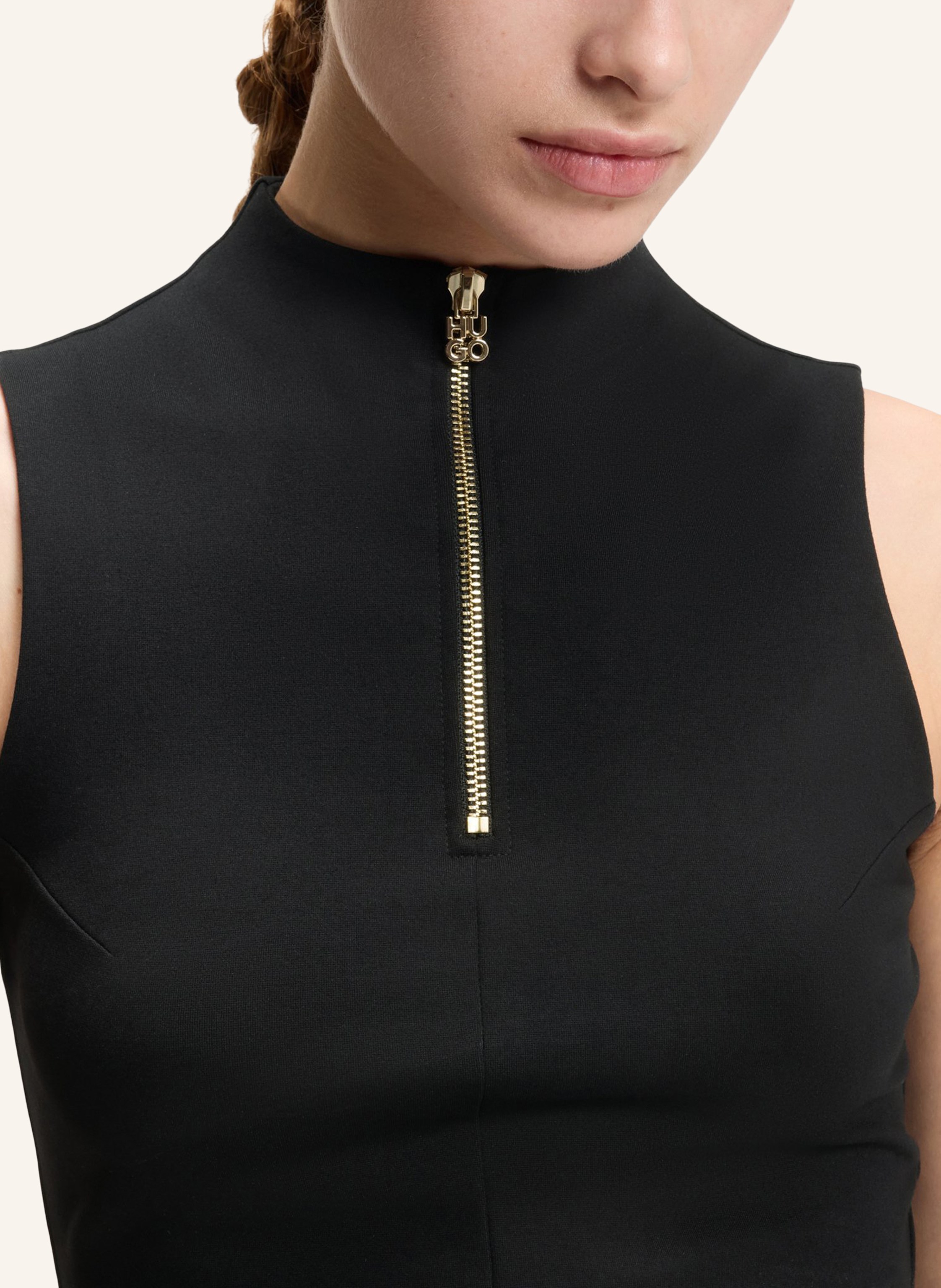 Thumbnail - Hugo Casual Top Doella Slim Fit schwarz