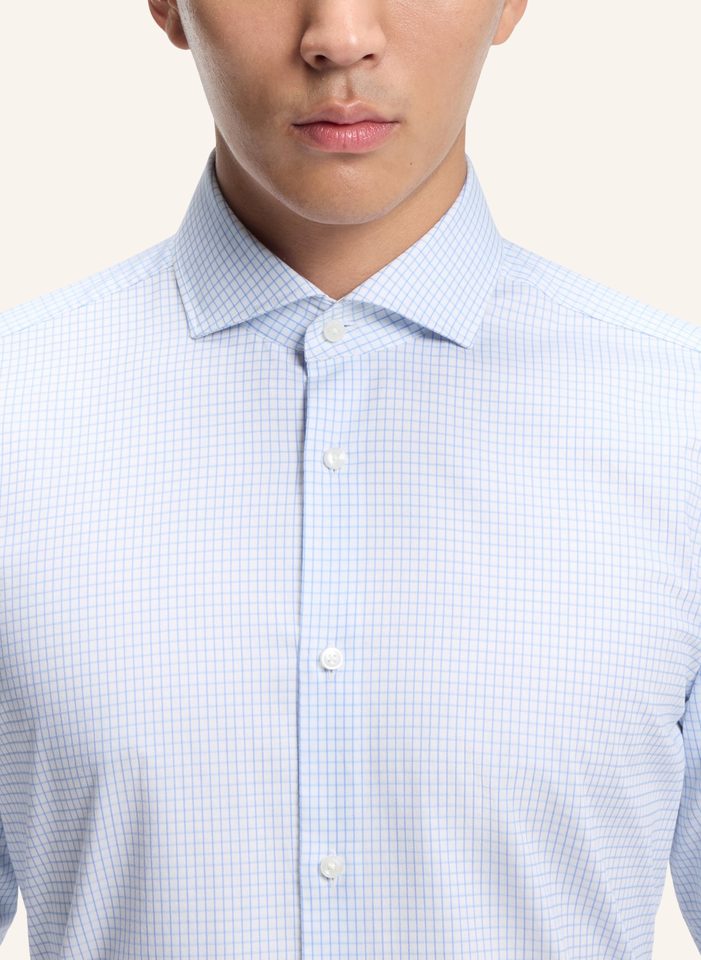 Thumbnail - Boss Business Hemd H-Hank-Sp-c1-261 Slim Fit blau