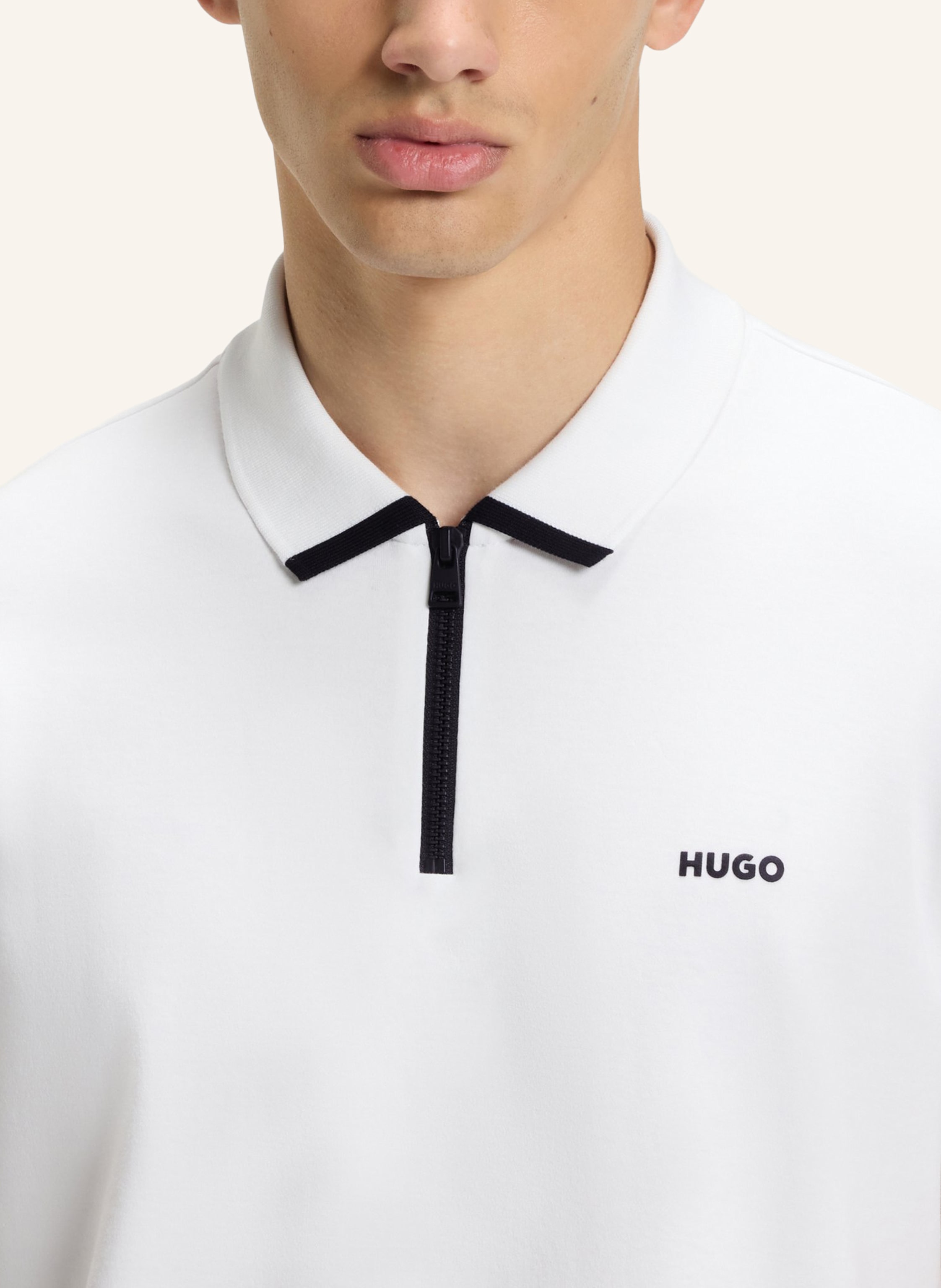 Thumbnail - Hugo Poloshirt Dalomino Regular Fit weiss
