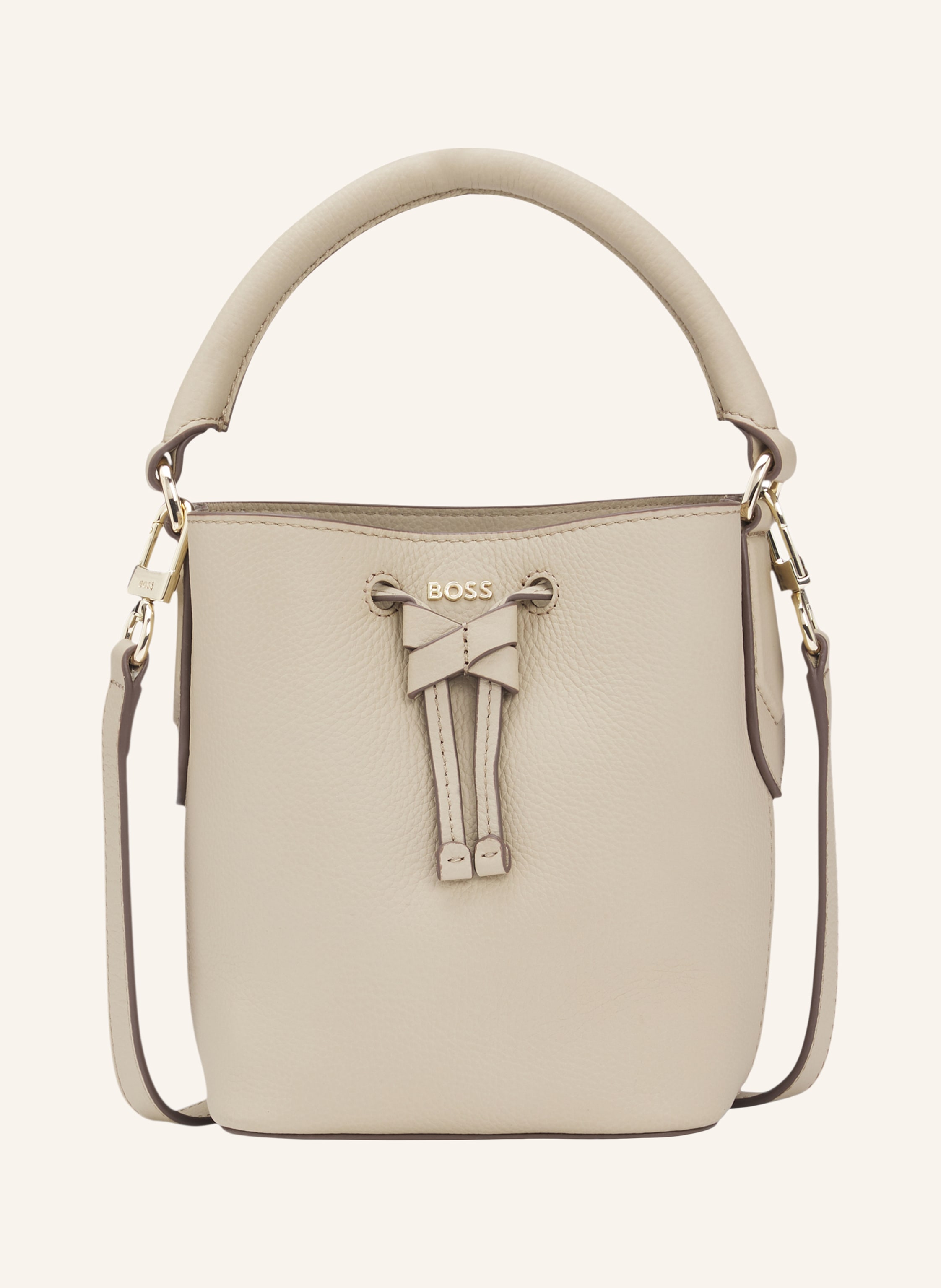 Boss Boss Umhängetasche Lenah Sm Bucket beige in BEIGE