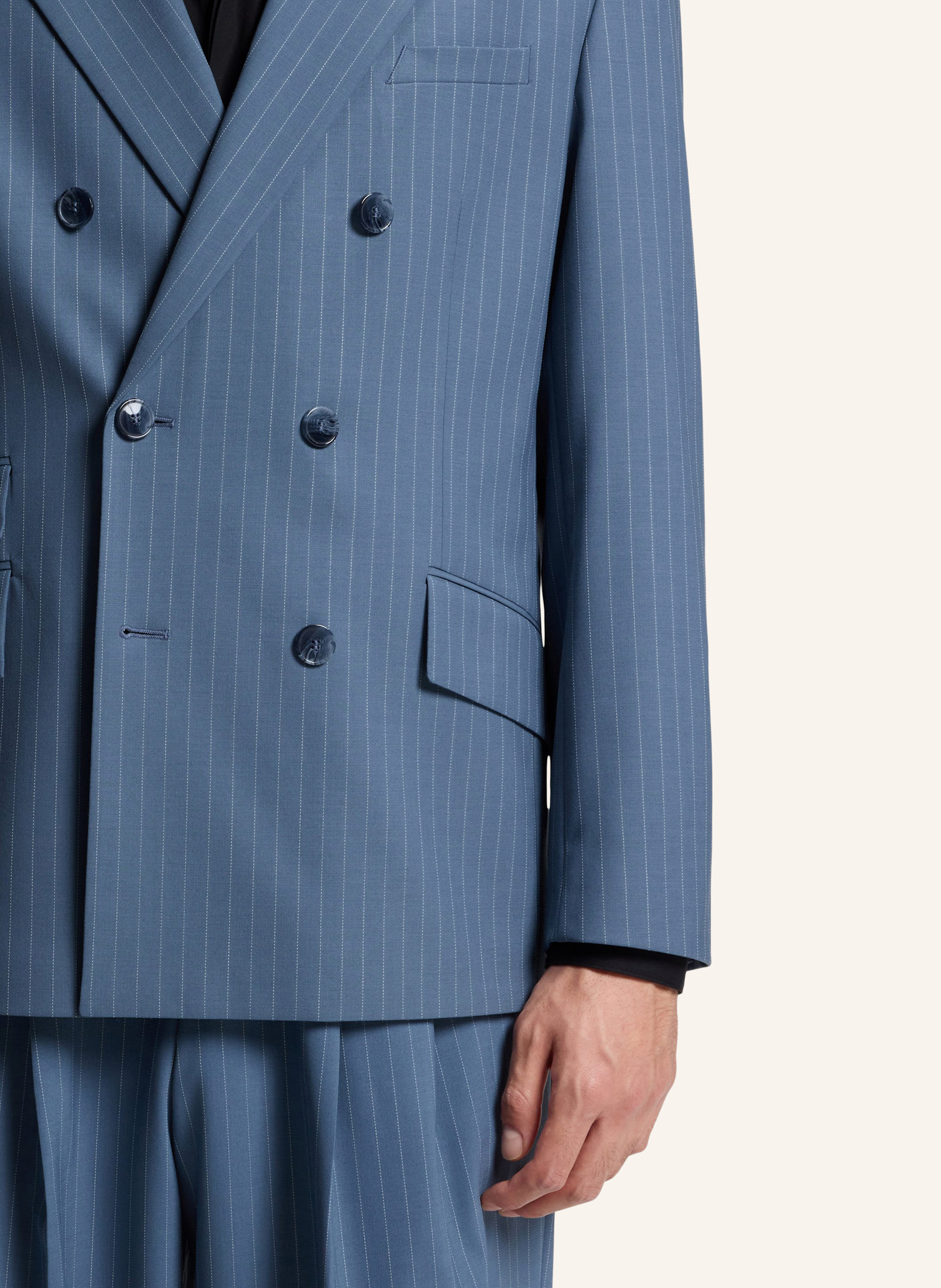 Thumbnail - Hugo Blazer ulik261x Oversize Fit blau