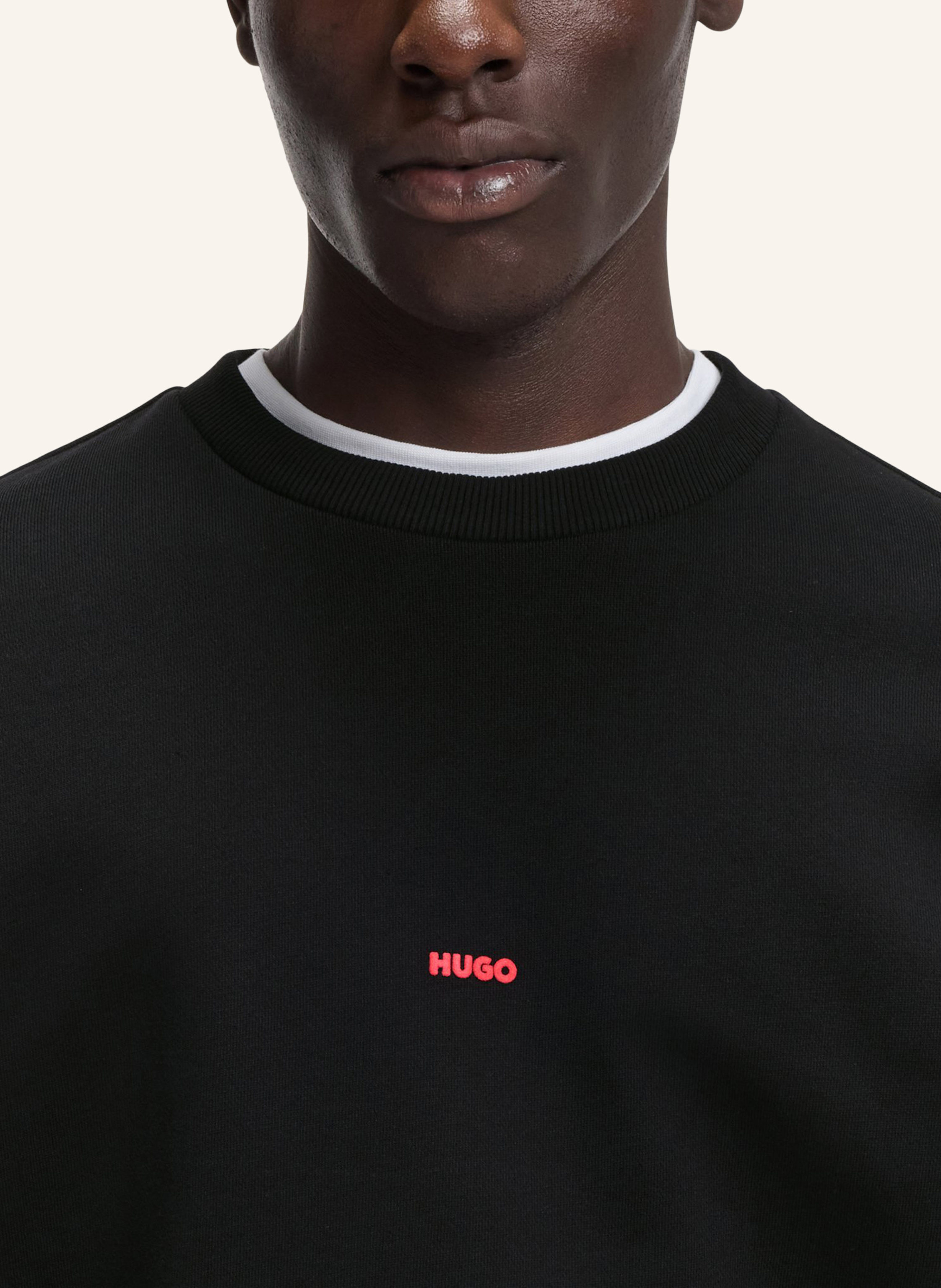 Thumbnail - Hugo Sweatshirt Dubraxo Relaxed Fit schwarz