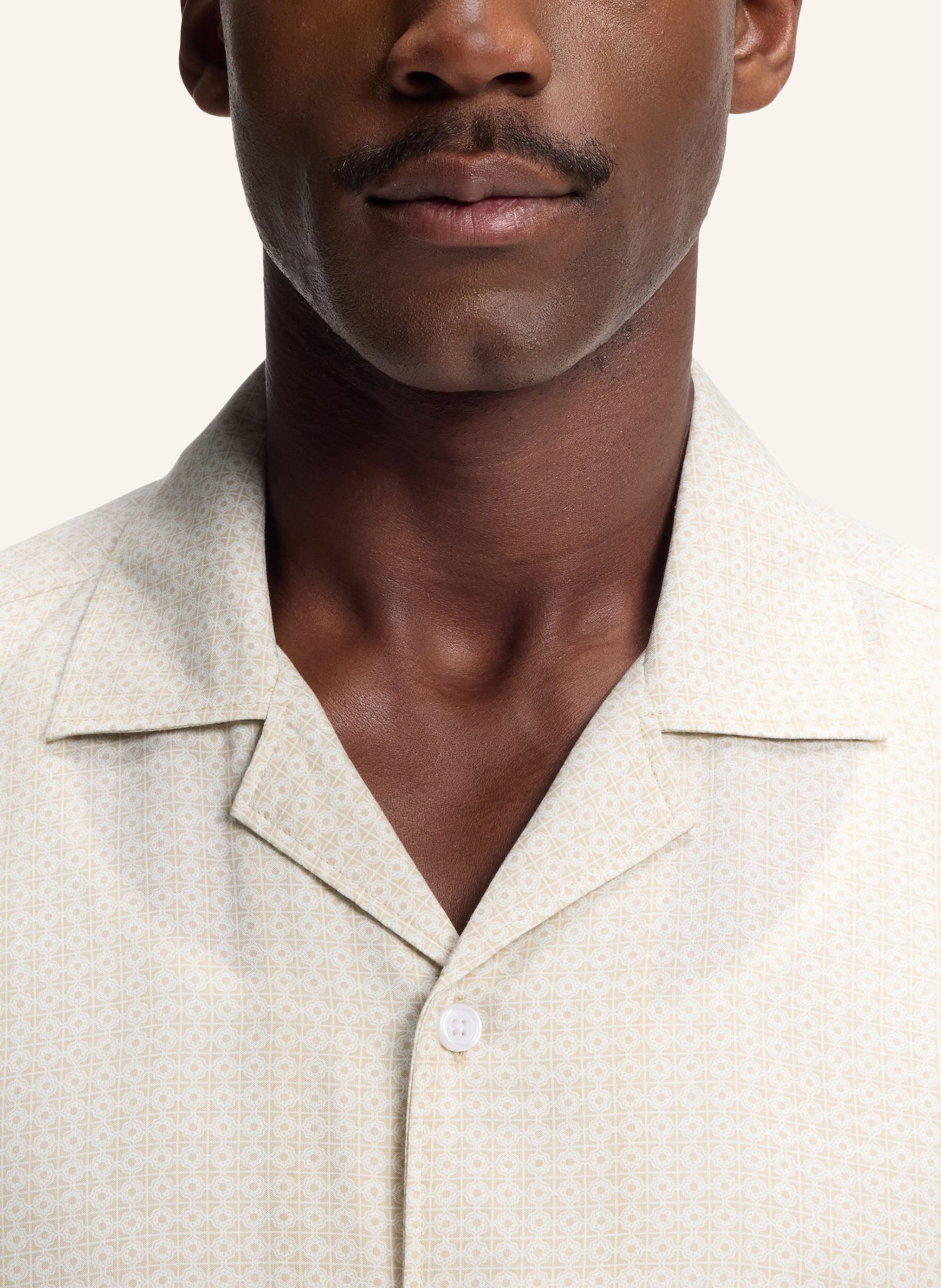 Thumbnail - Boss Casual Hemd C-Lars-Camp-B-262 Relaxed Fit beige