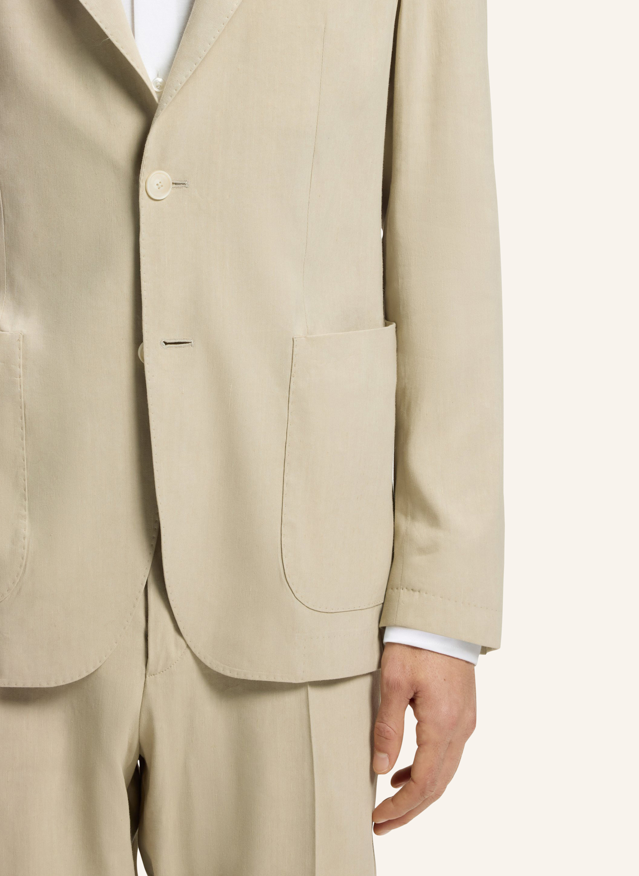 Thumbnail - Boss Blazer P-Hanry-Wg-262 Slim Fit beige