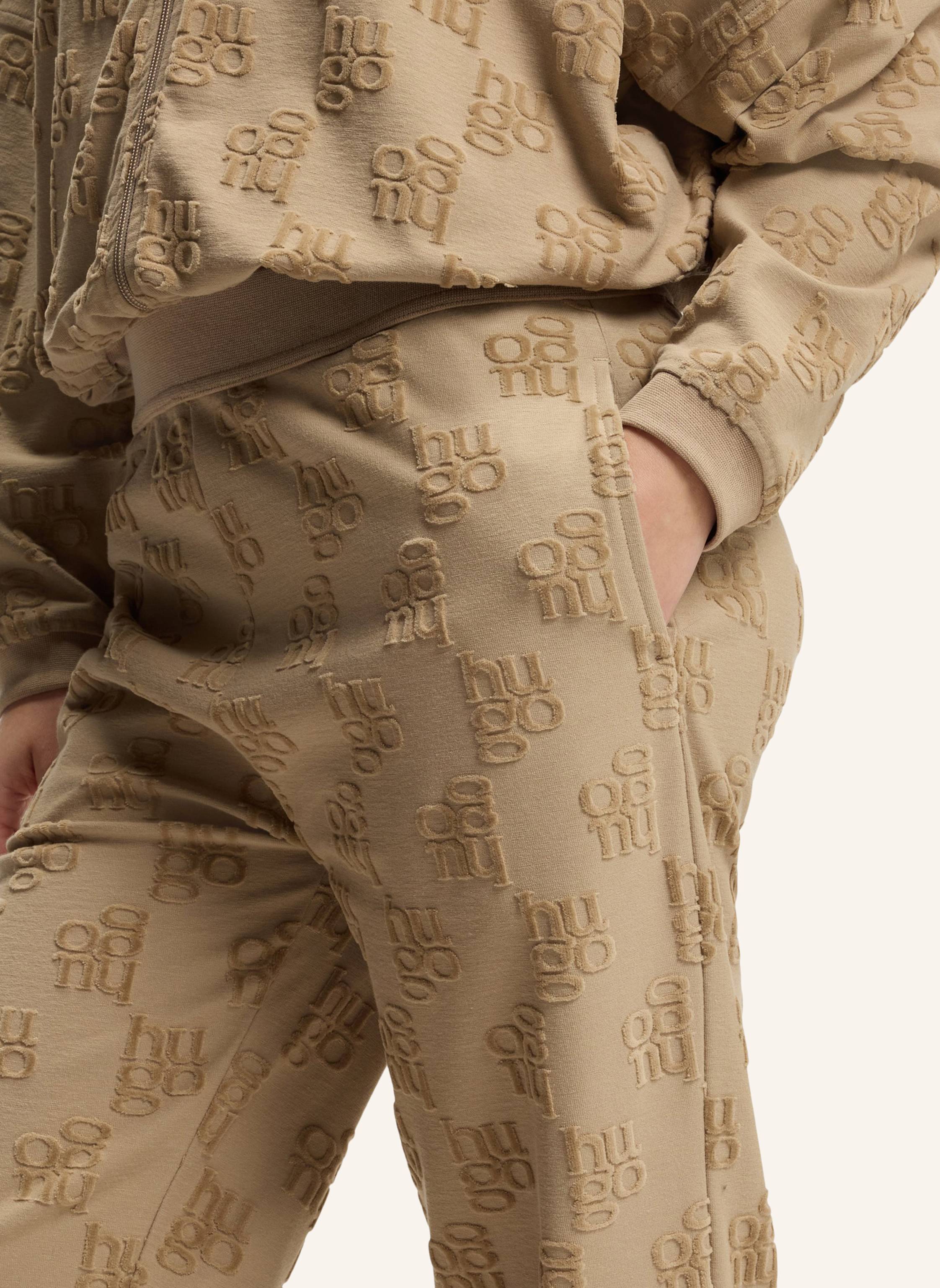 Thumbnail - Hugo Loungewear Unterteil Terrymonogram_Pants braun