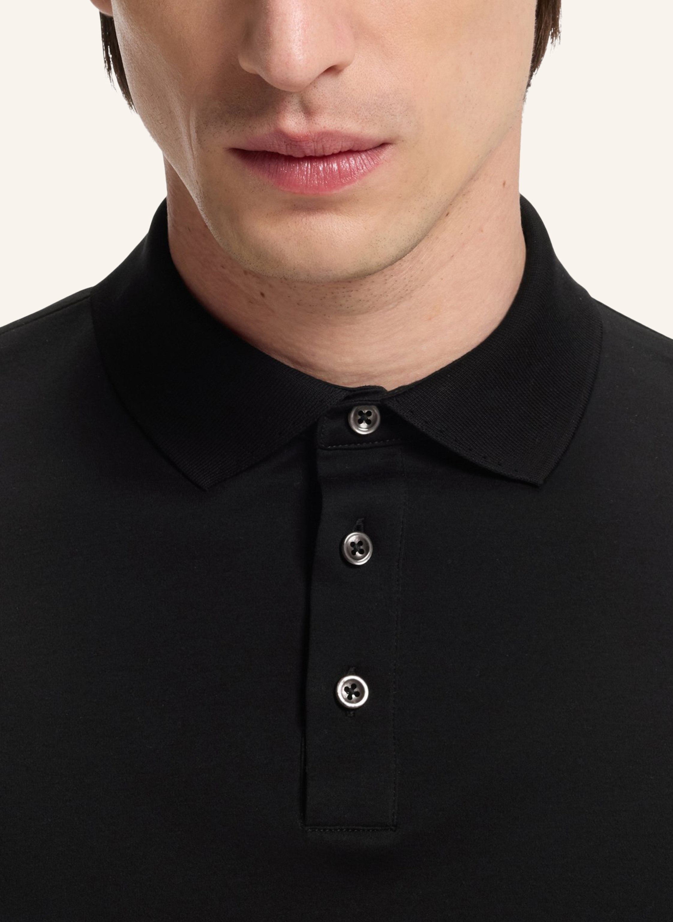 Thumbnail - Boss Poloshirt L-Perry 14 Regular Fit schwarz
