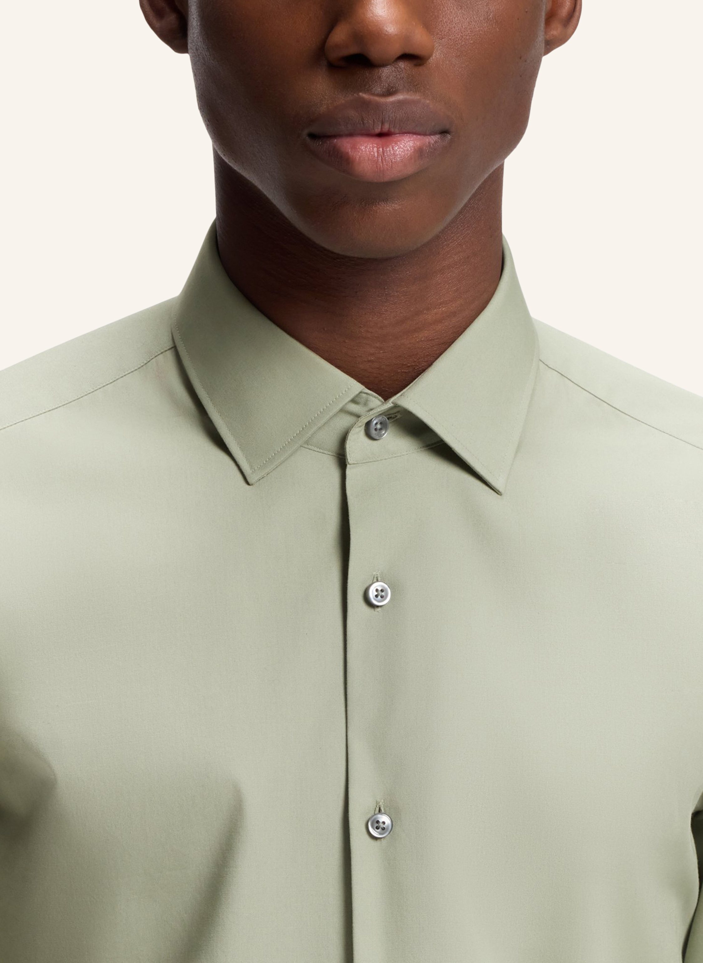 Thumbnail - Hugo Business Hemd Kenno Slim Fit gruen