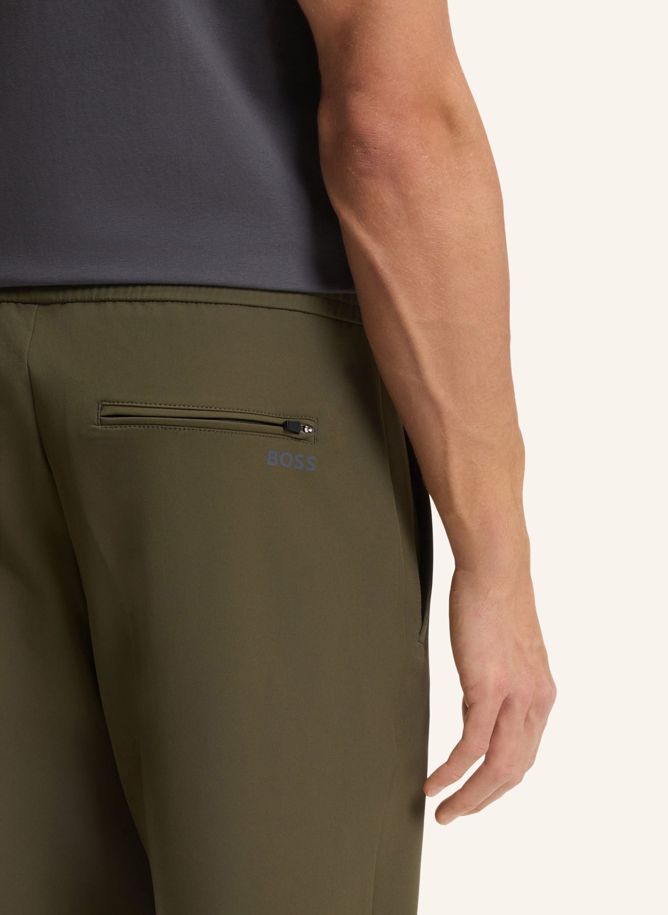 Thumbnail - Boss Chino Flex Tapered Fit gruen