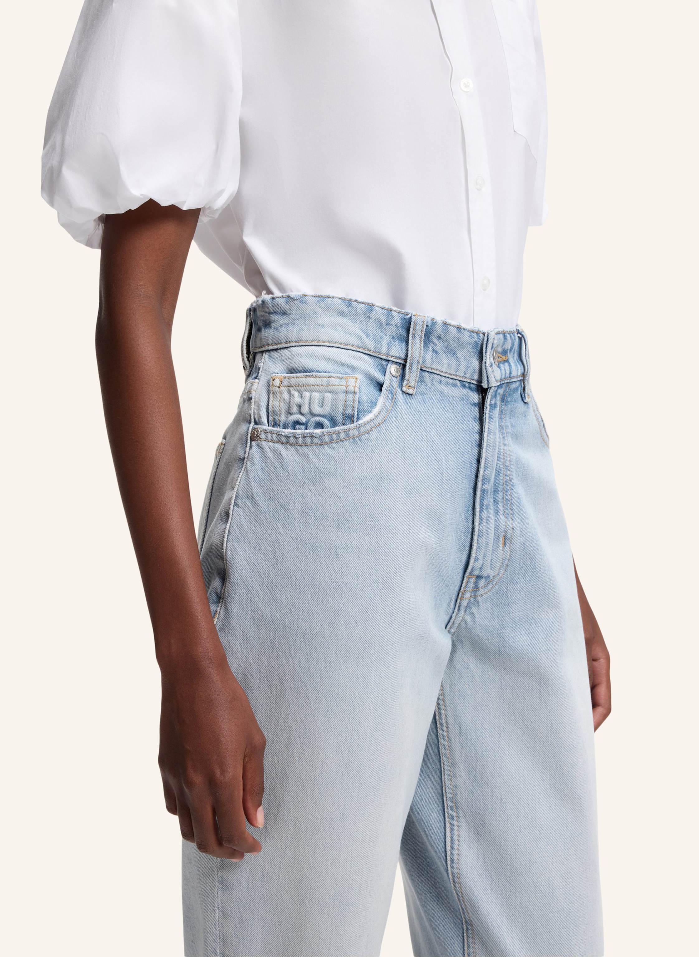 Thumbnail - Hugo Jeans Garlene 100 % Not Applicable blau