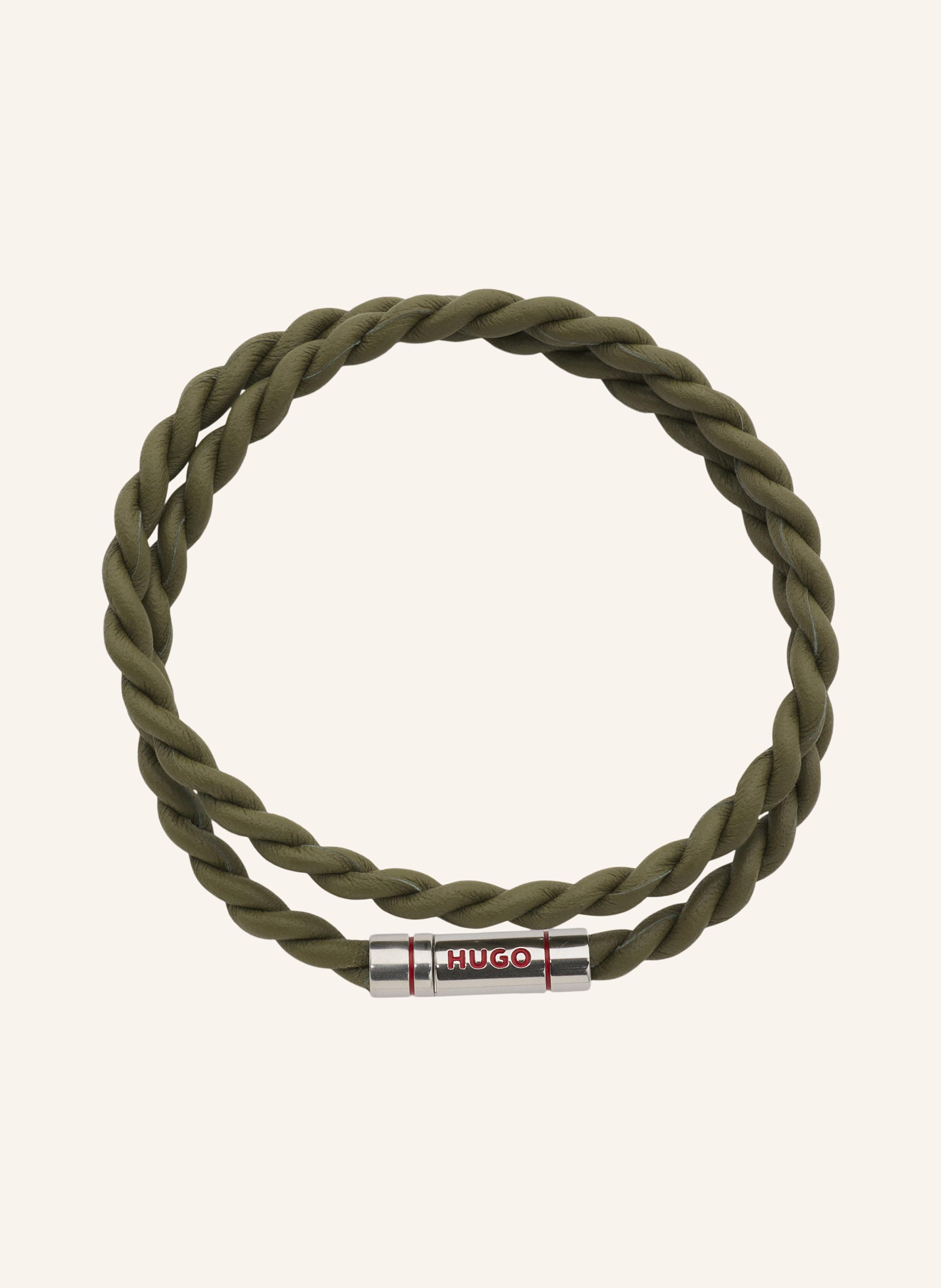 Hugo Hugo Armband E-doublebraid4-Bra gruen in GRÜN
