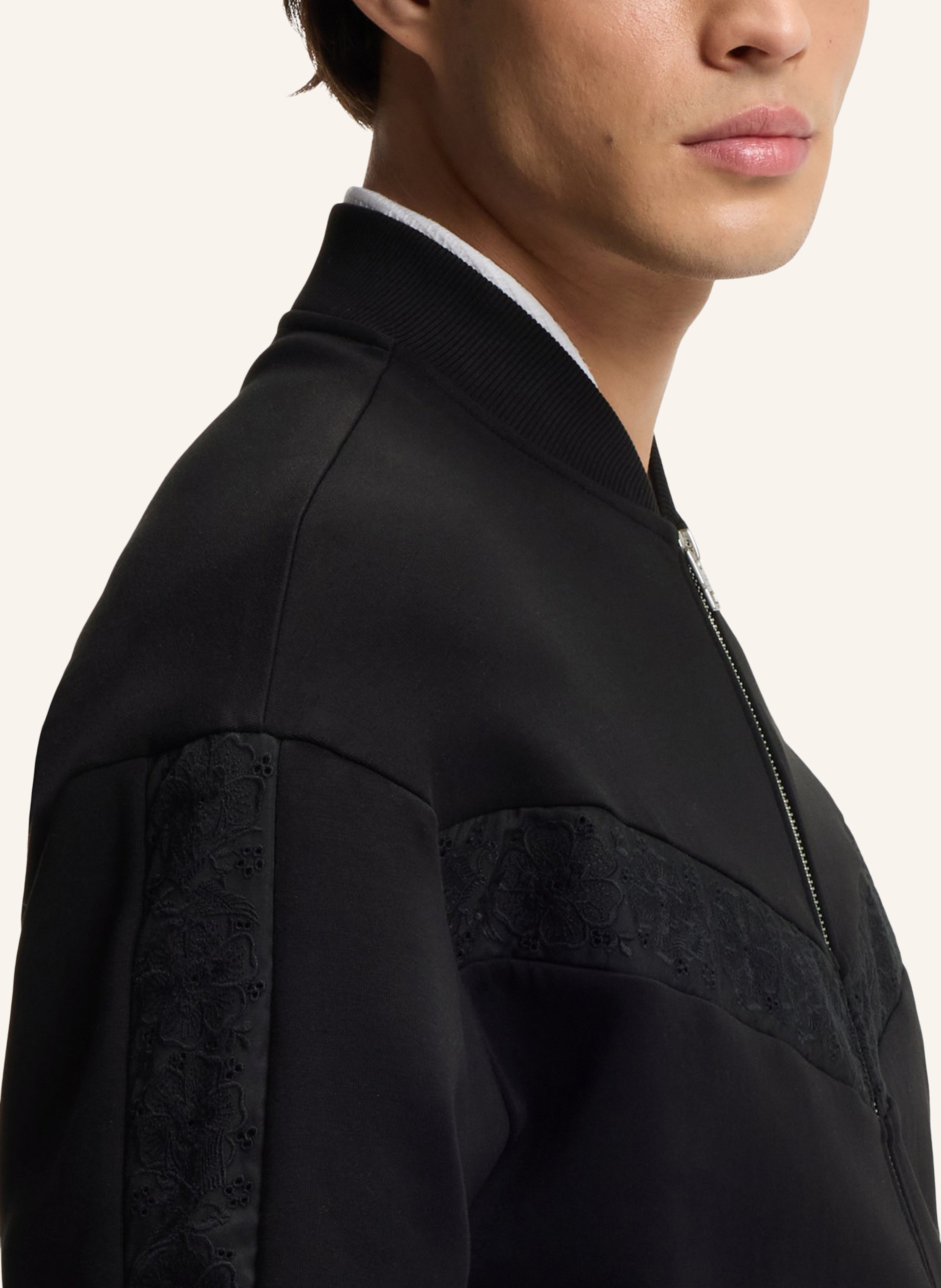 Thumbnail - Hugo Sweatshirt Dromzip Oversize Fit schwarz