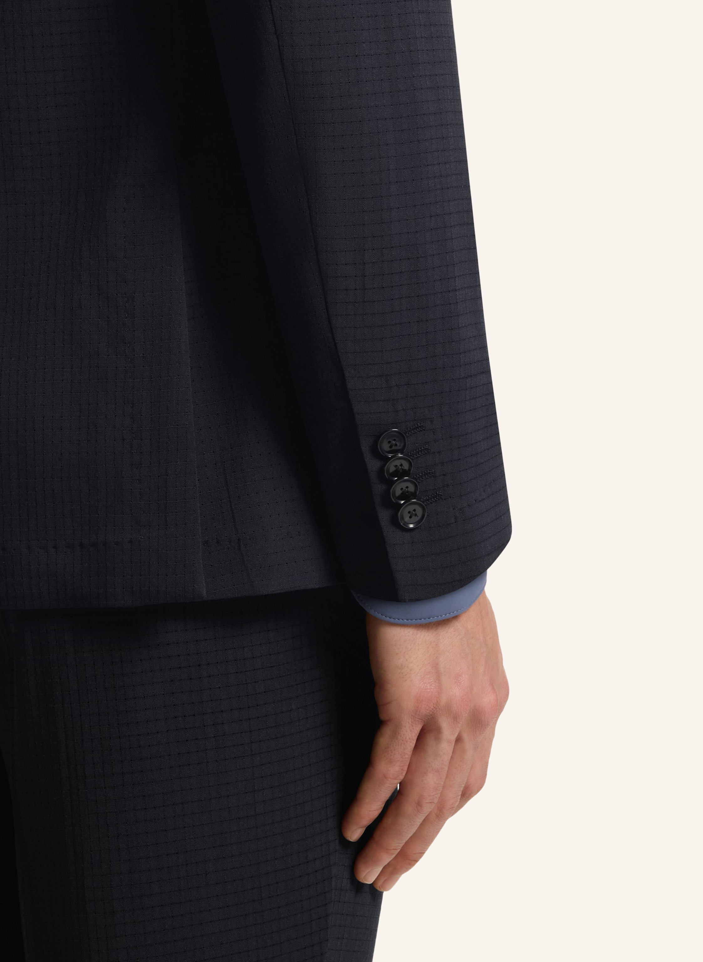 Thumbnail - Boss Blazer P-Hanry-Wg-Pk-262f Slim Fit blau