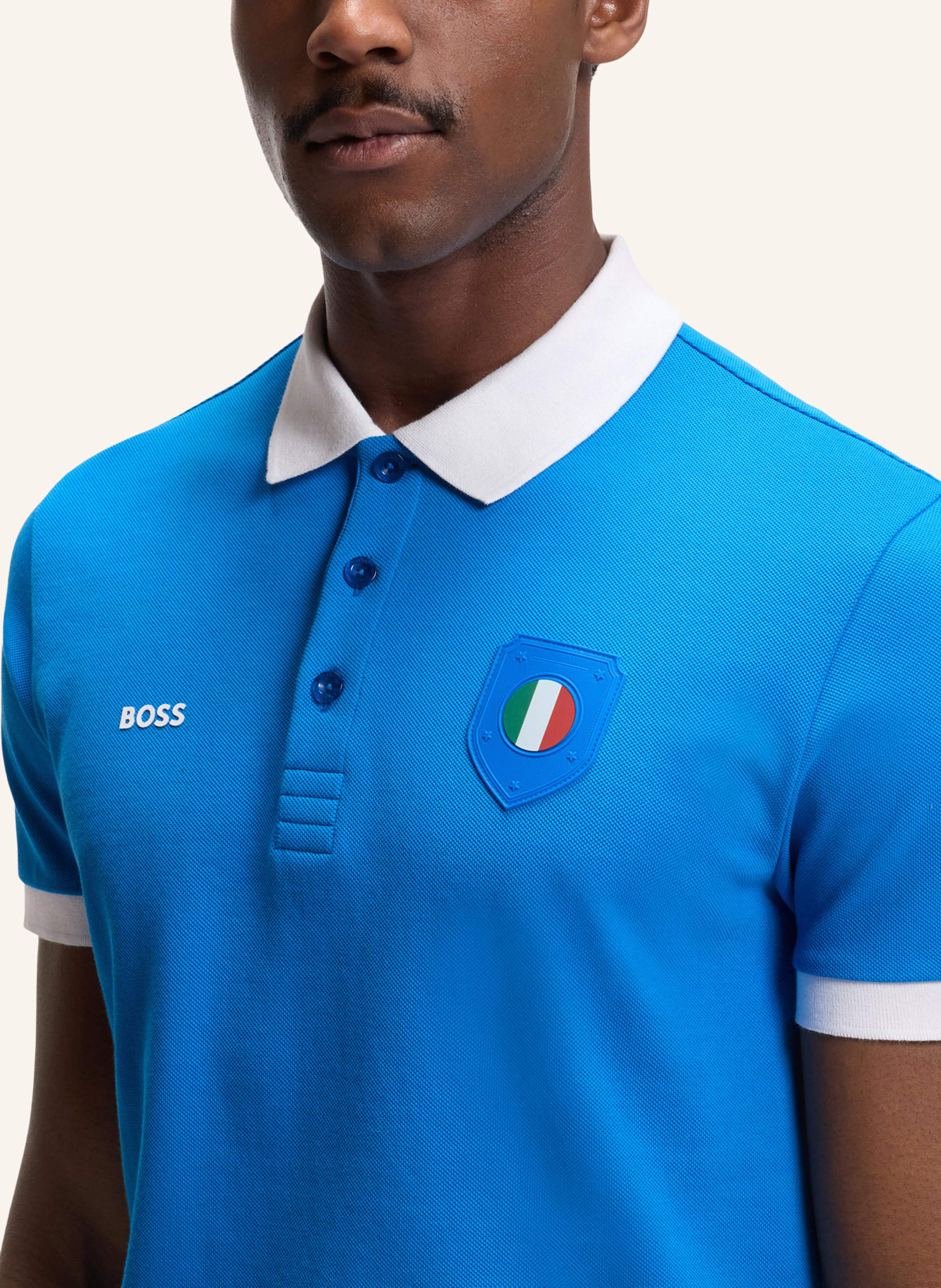 Thumbnail - Boss Poloshirt Pl_Bb Bc Lux Paddy Regular Fit blau