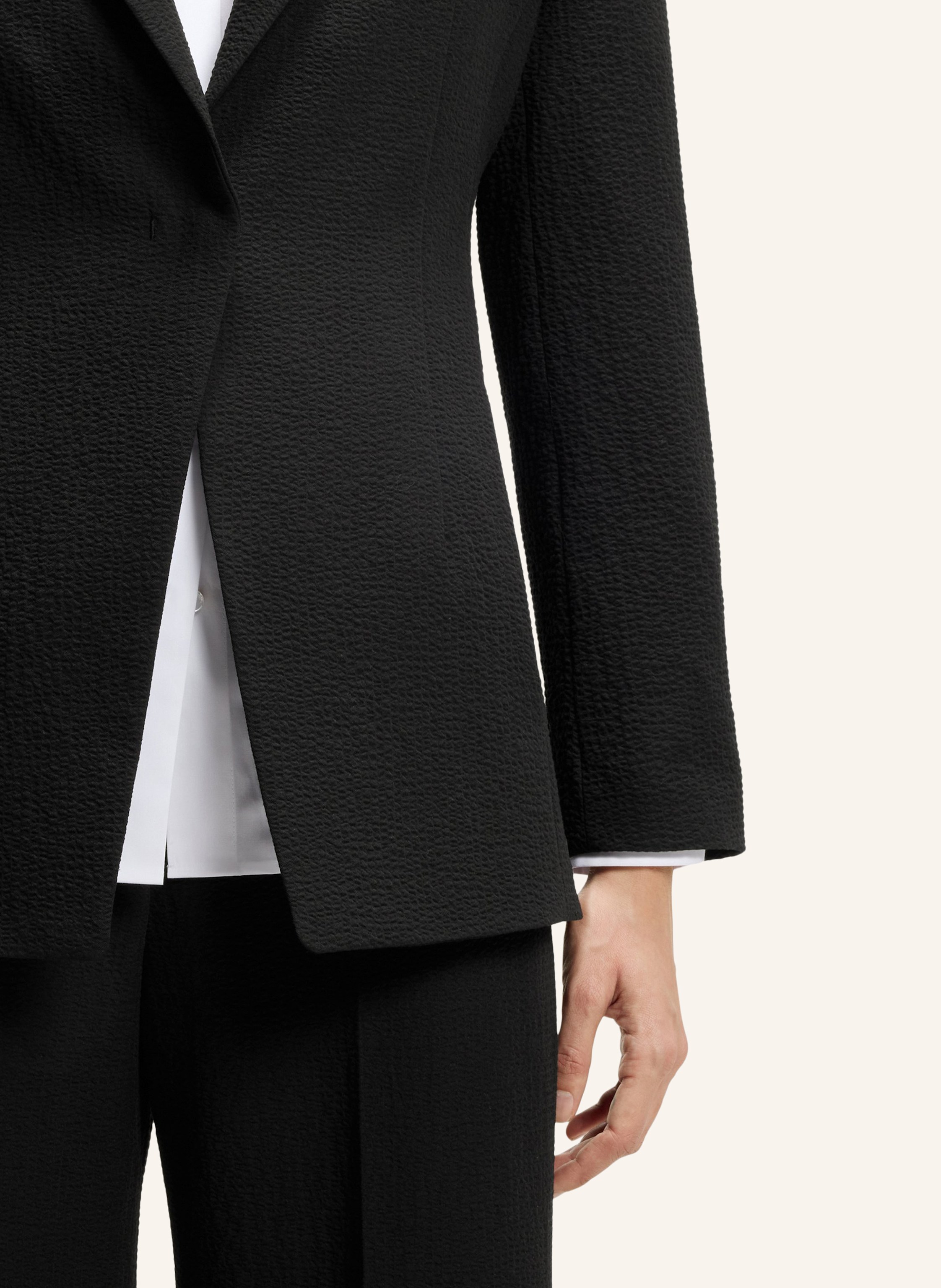 Thumbnail - Hugo Blazer Antera Relaxed Fit schwarz